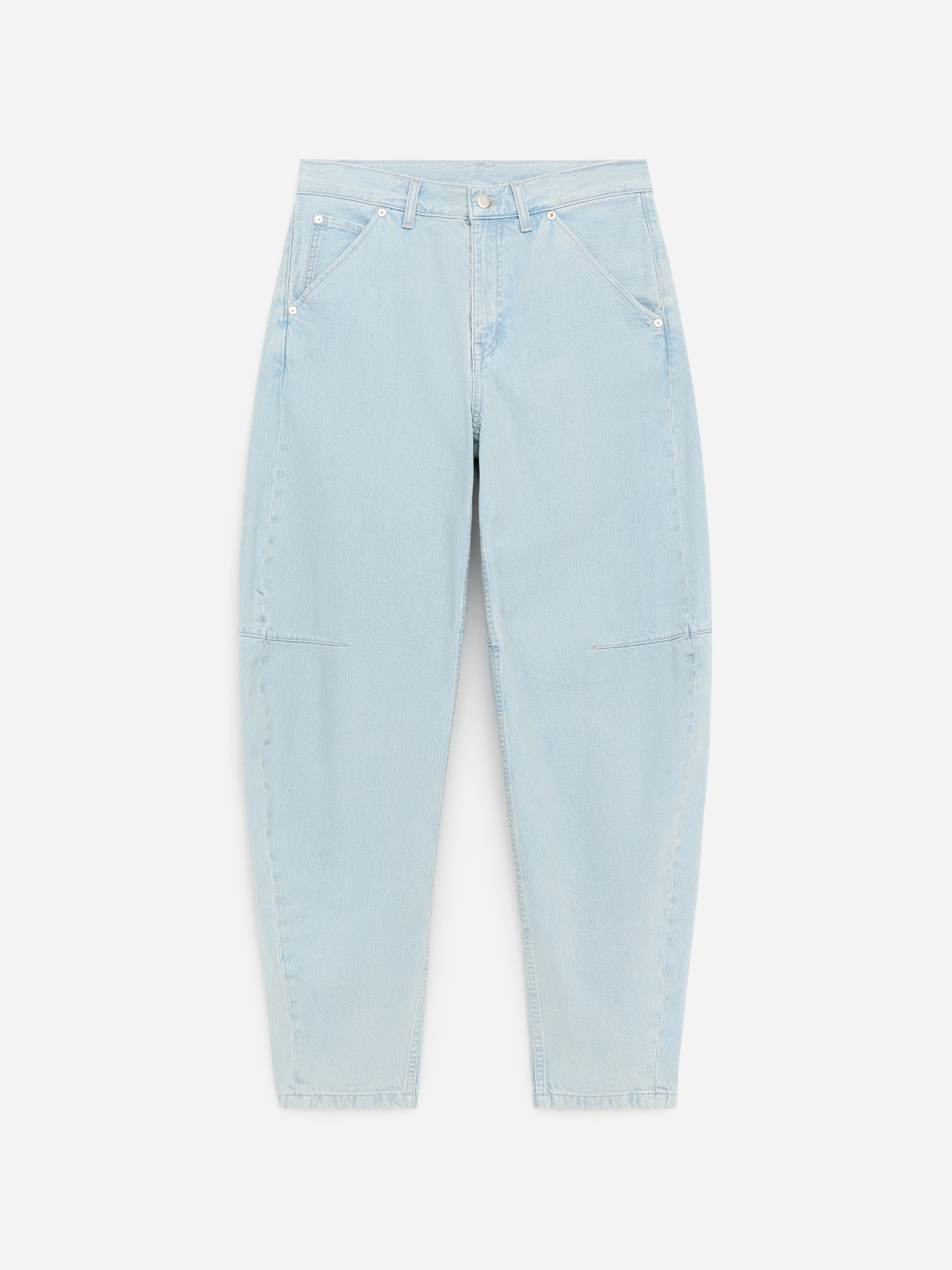 Vaqueros de pierna barrel PINE - Azul claro/Azul oscuro