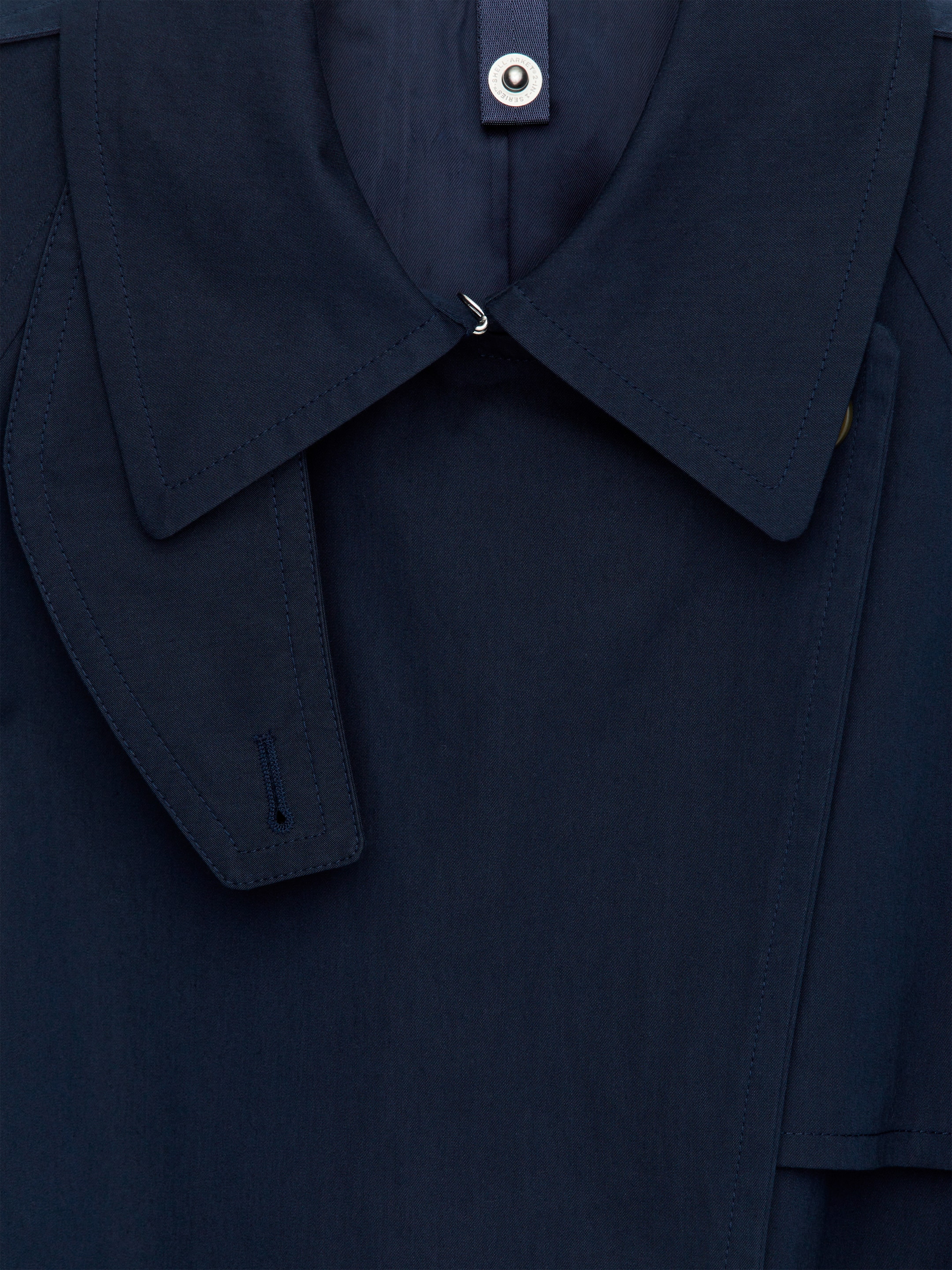 2-in-1 Trench Coat - Dark Blue - Loose fit - Women - StillMedia/DescriptiveDetail - 2