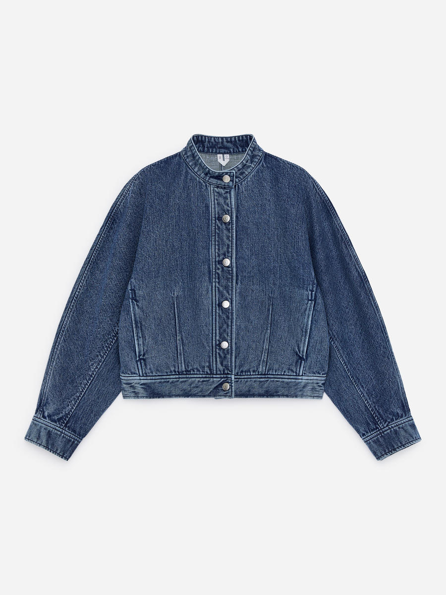ARKET Women's  Denim Overshirt Blue,  size S