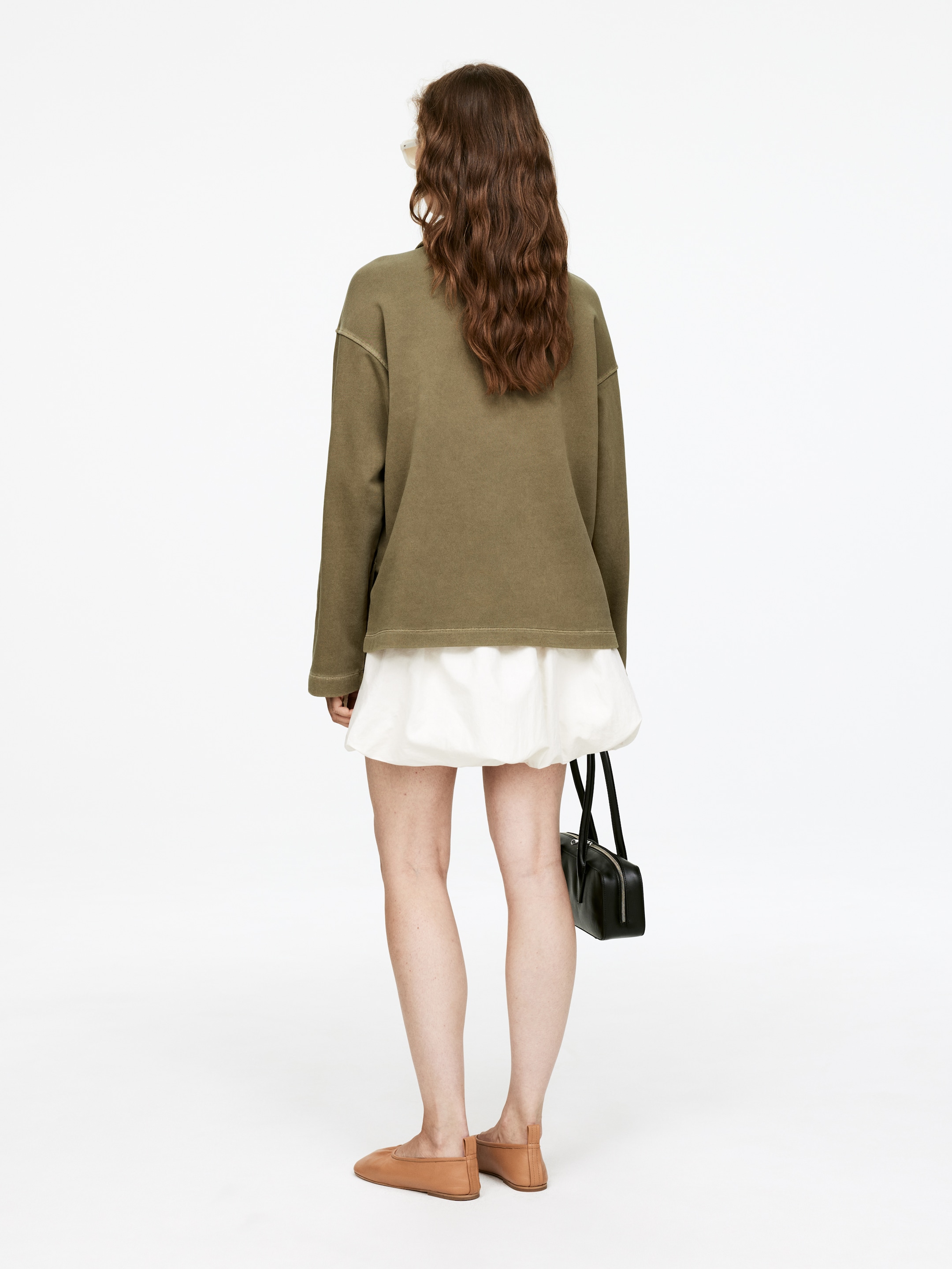 Zobrazit větší obrázek: Polo mikina - Khaki zelená - ŽENY | H&M CZ 4