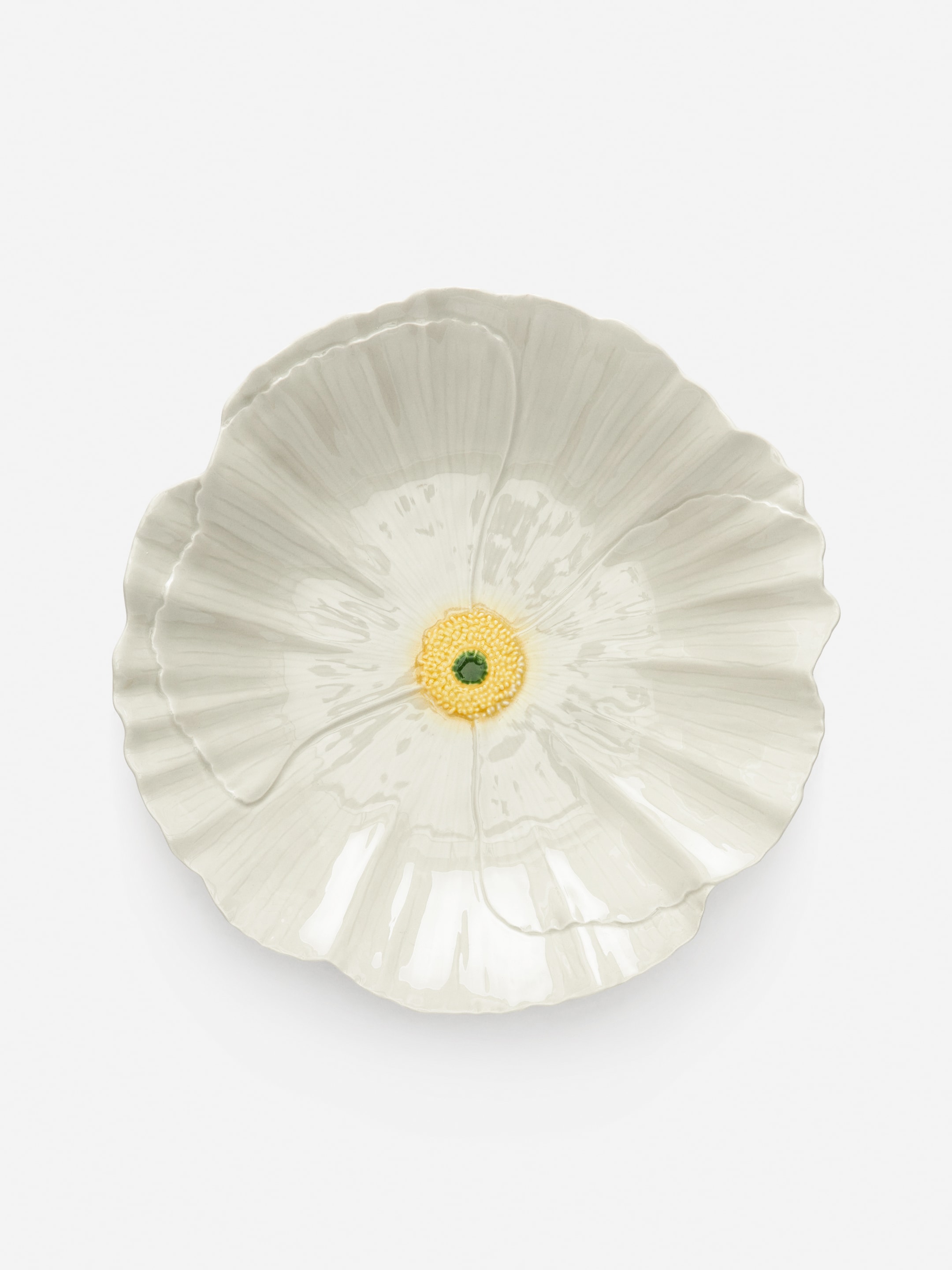 View larger image: San Raphael Wild Flower Centrepiece Plate, 40 cm - Off White - Home All | H&M GB 1