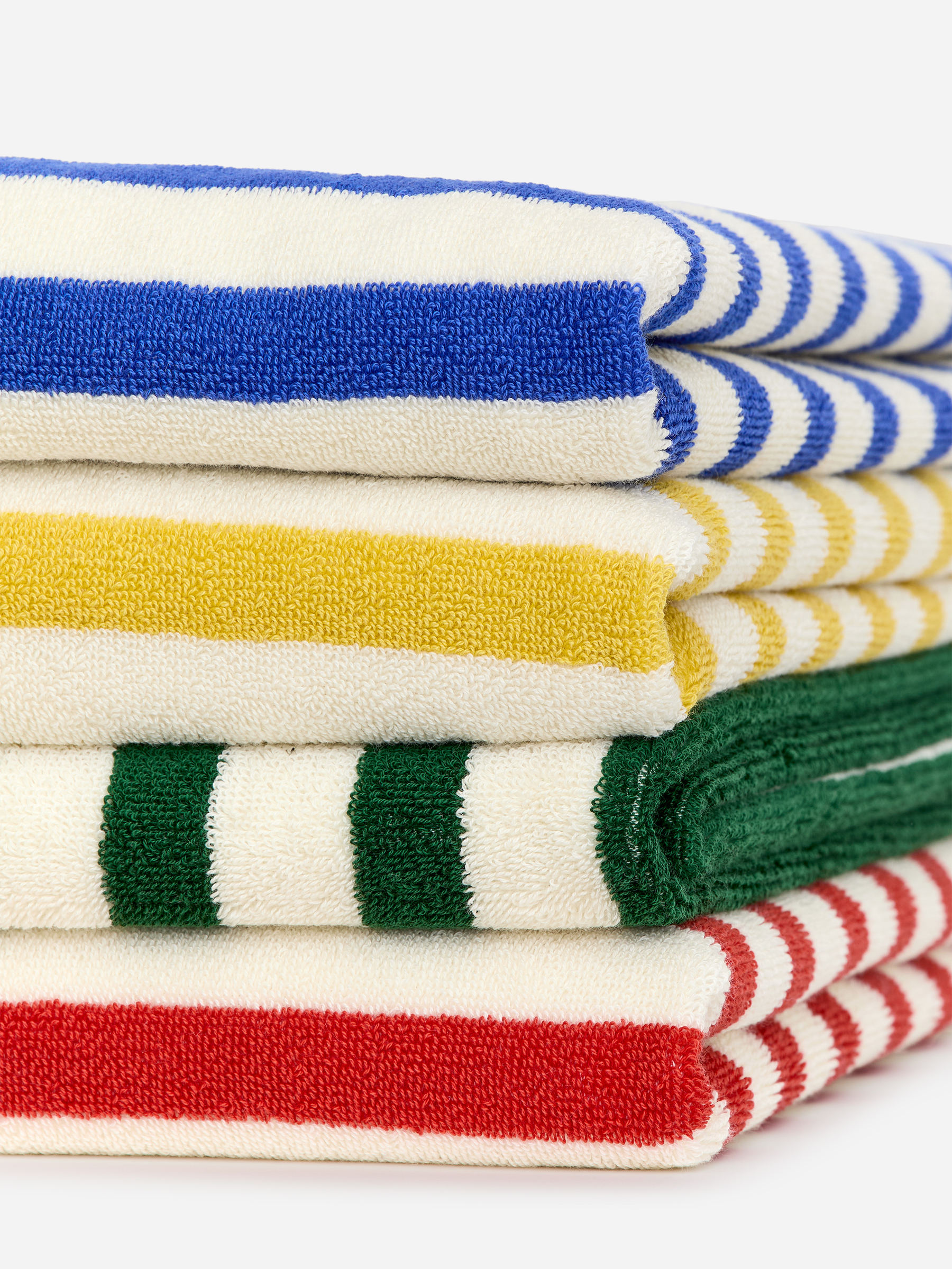 Bath Towel 80 x 165 cm - Dark Green/Off White - Homeware - StillMedia/DescriptiveDetail - 2