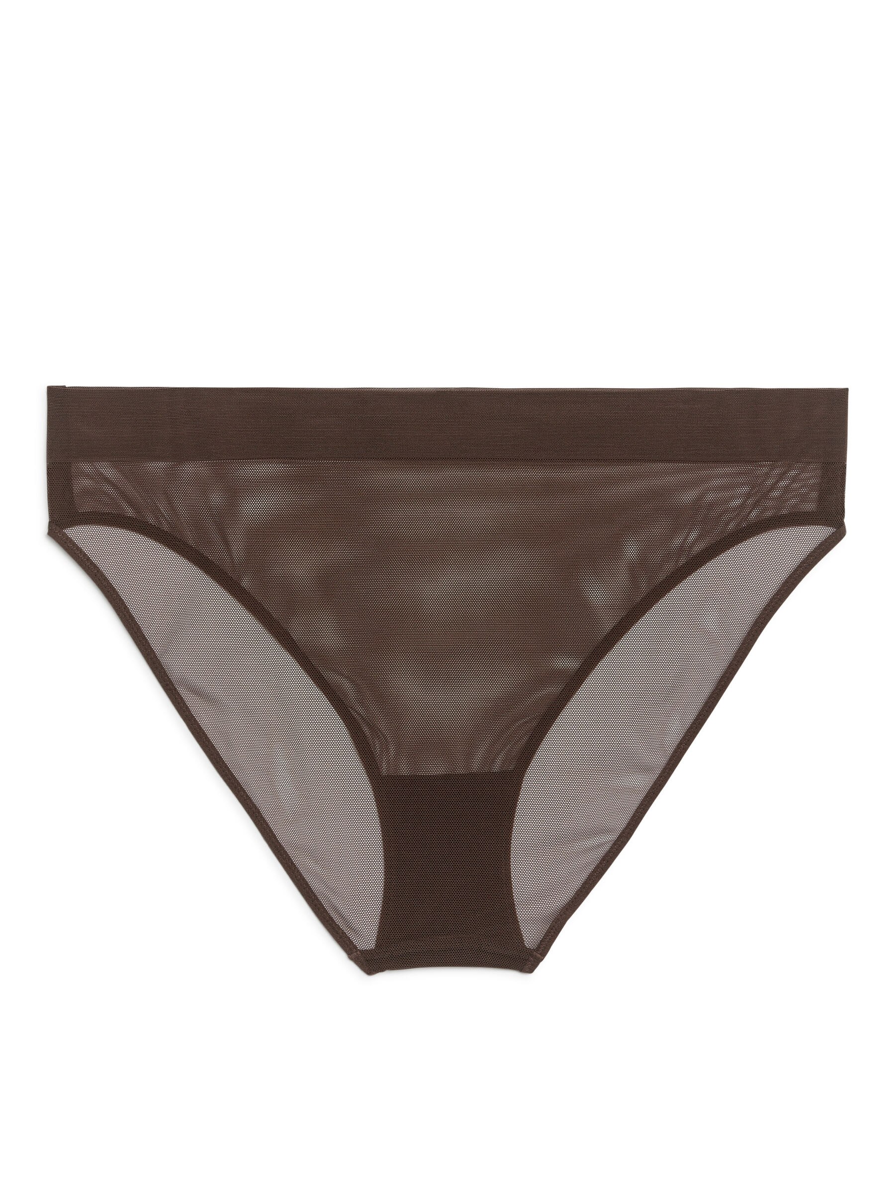 Slip aus Mesh - Braun - Damen - StillMedia/DescriptiveStillLife - 2