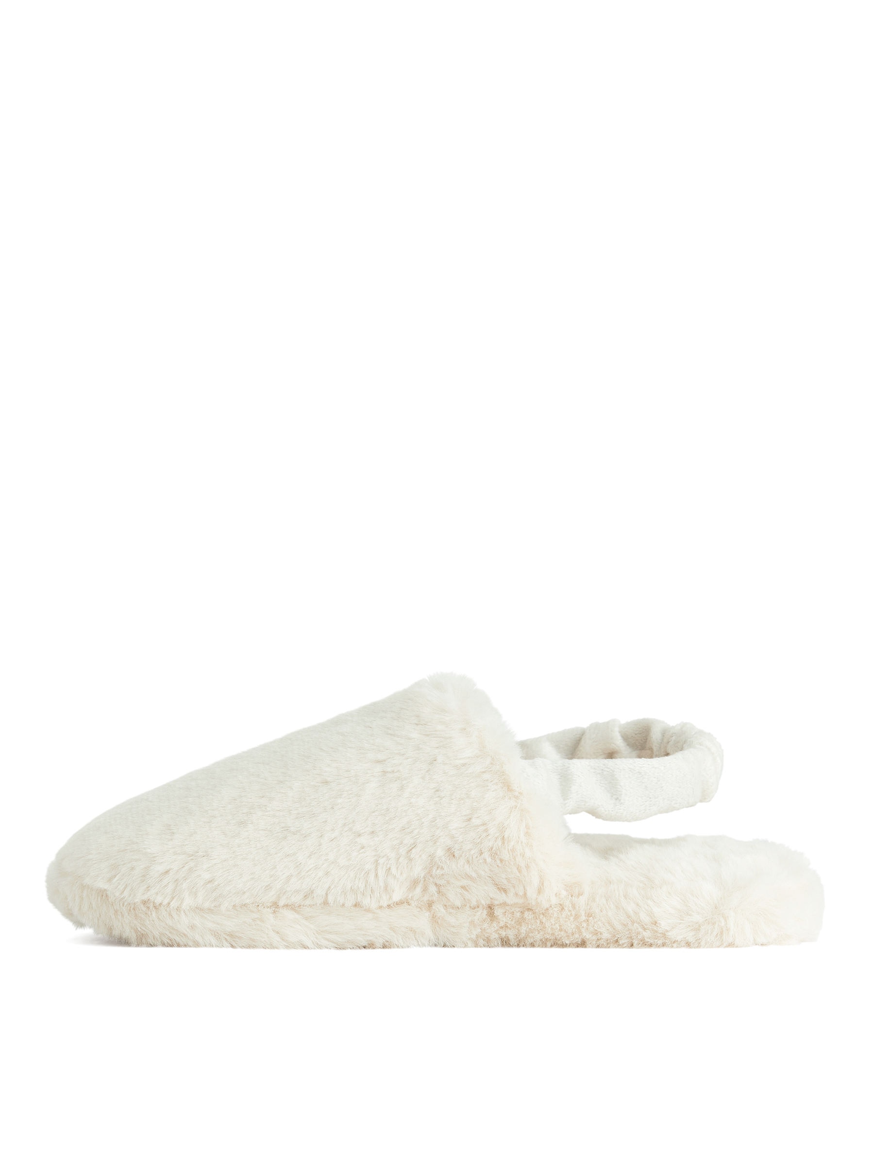 Hausschuhe aus Teddystoff - Cremeweiß - Kinder - StillMedia/DescriptiveStillLife - 4