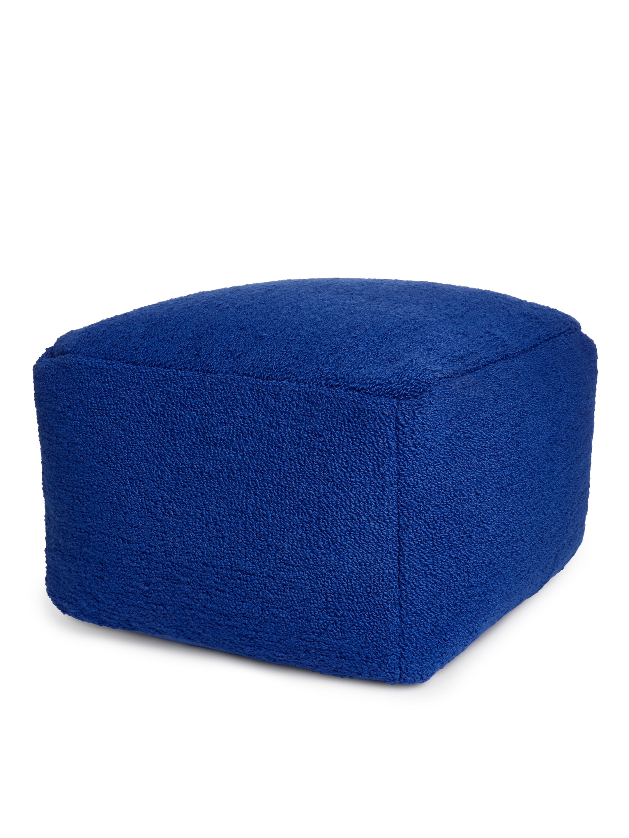 Sittpuff i bomulls- och ullblandning - Blå - Homeware - StillMedia/DescriptiveStillLife - 2