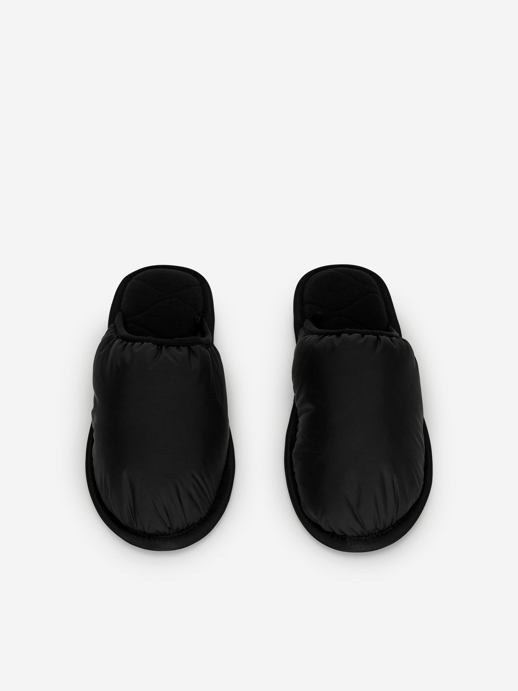 Padded Lounge Slippers - Black - Men - StillMedia/DescriptiveStillLife - 5