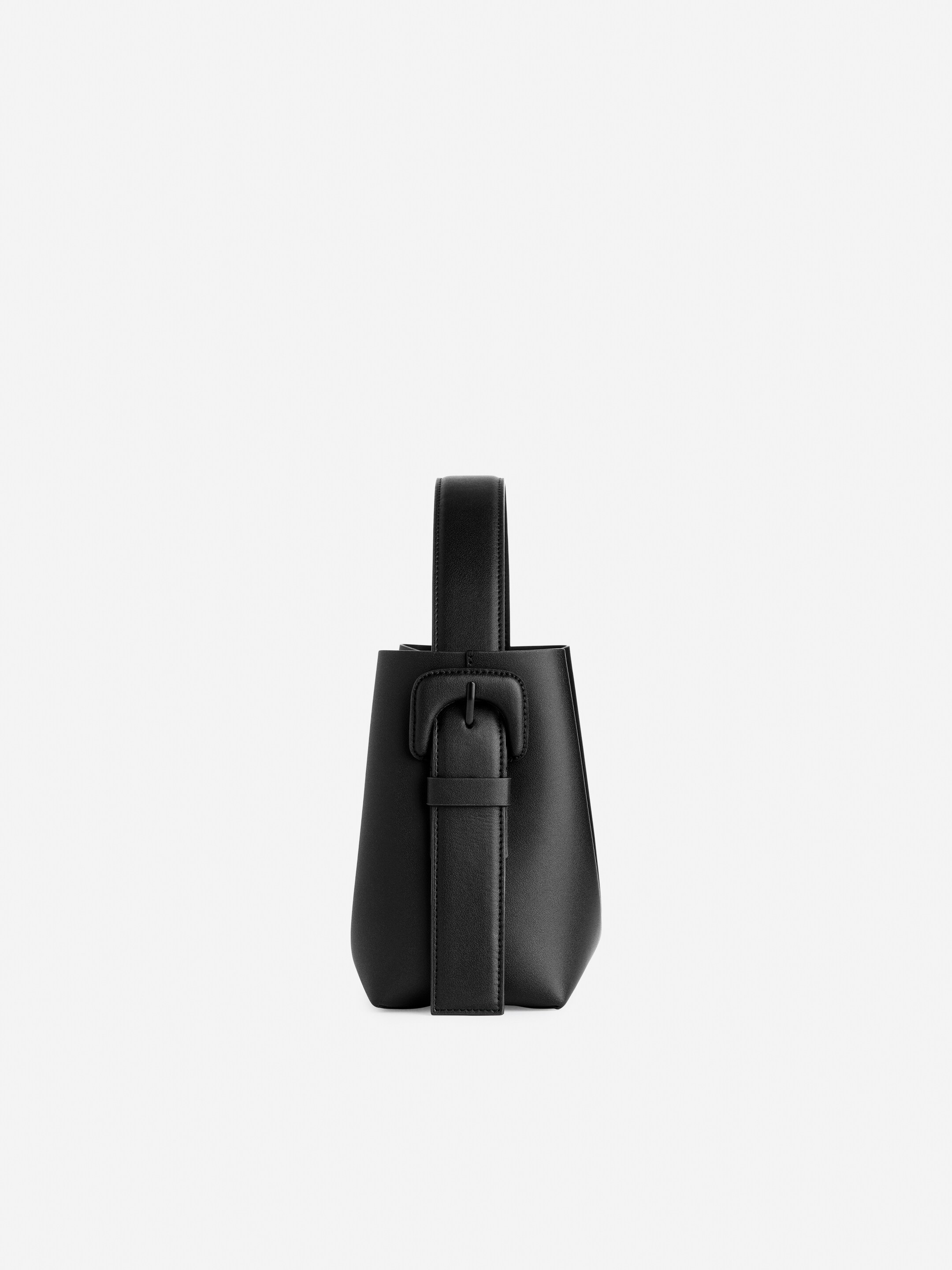 Leather Crossbody Bag - Black - Women - StillMedia/DescriptiveDetail - 2