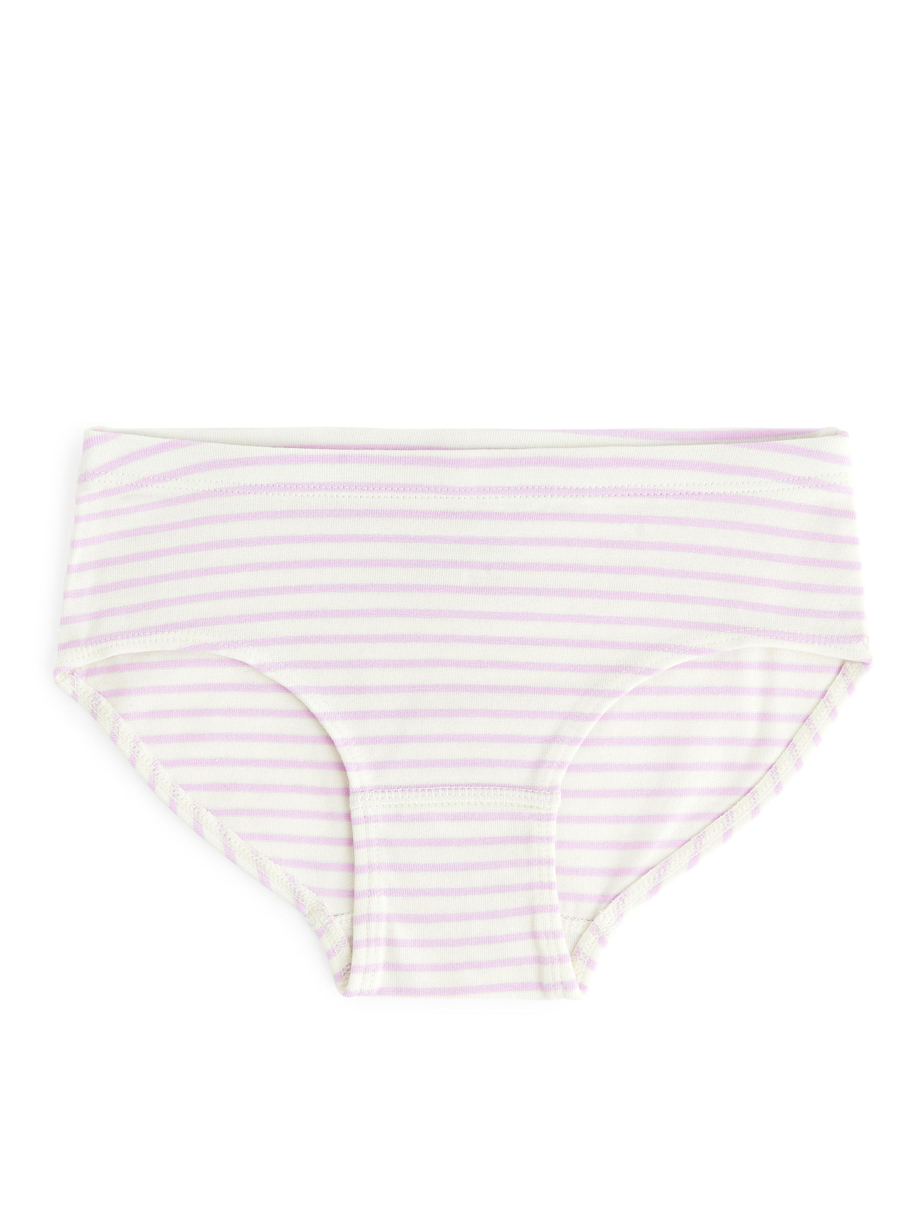 Slips aus Baumwolljersey, 3er-Set - Weiß/Grün/Flieder - Regular Fit - Kinder - StillMedia/DescriptiveStillLife - 2