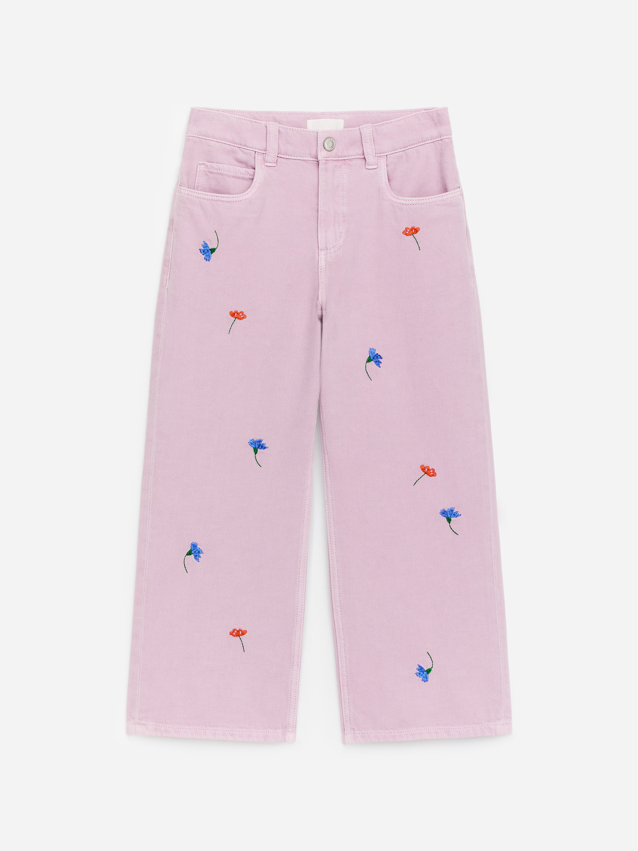Broderade denimbyxor-#BFAED2-18076