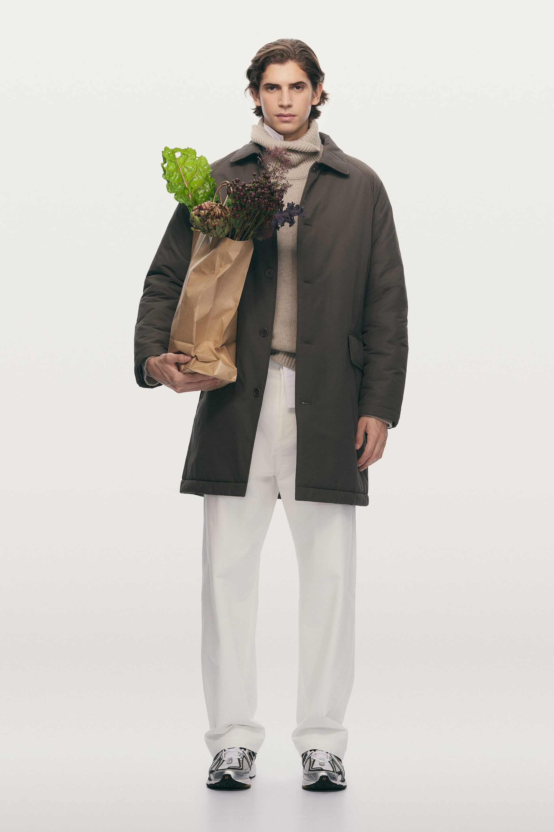 Ver imagem maior: Casaco acolchoado leve - Verde escuro - HOMEM | H&M PT 1