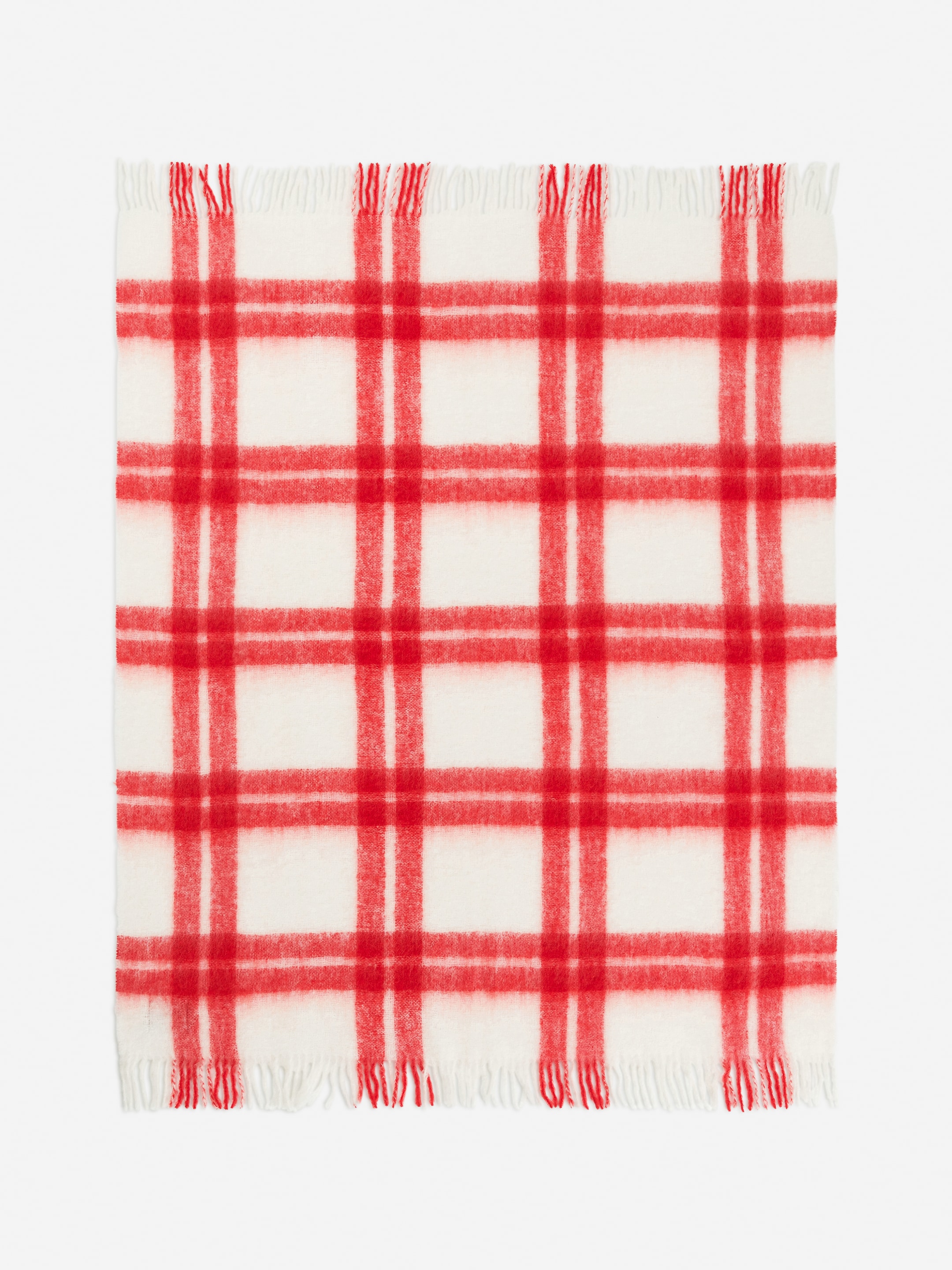 Stackelbergs mohairfilt - Vit/röd - Homeware - StillMedia/DescriptiveStillLife - 2