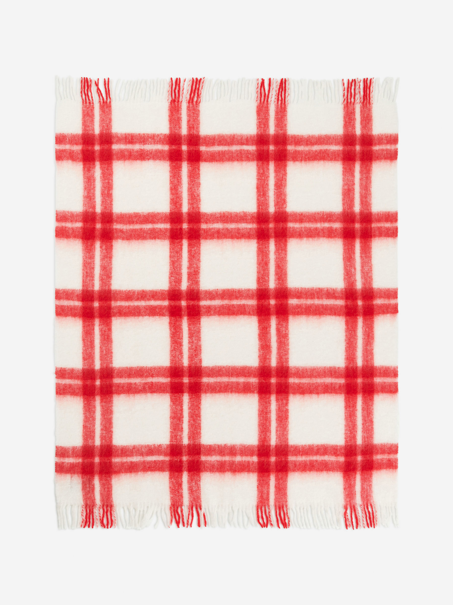 Plaid en mohair Stackelbergs - Blanc/Rouge - Maison et décoration - StillMedia/DescriptiveStillLife - 2