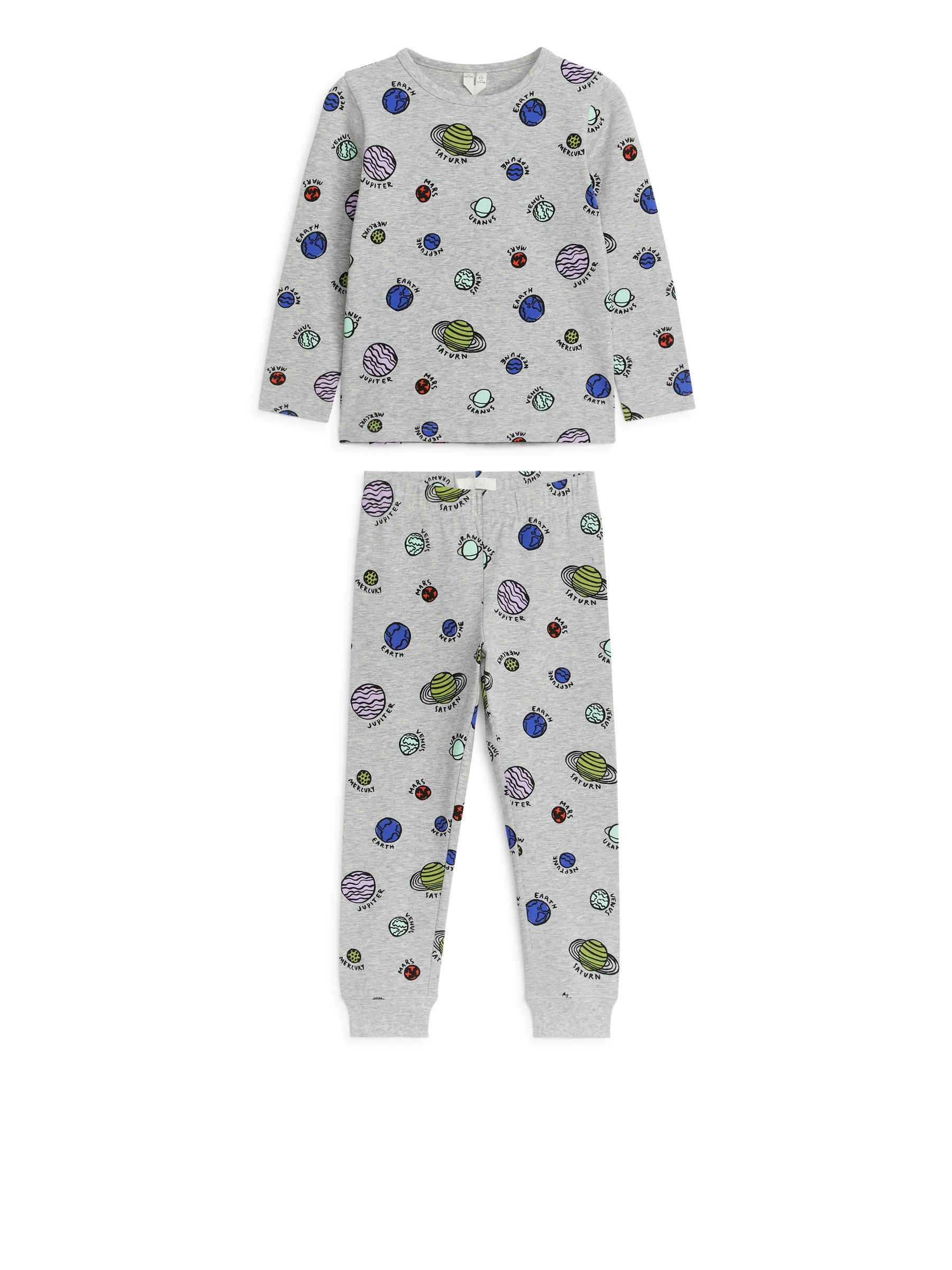 Jersey-Pyjama - Grau - Regular Fit - Kinder - StillMedia/DescriptiveStillLife - 2
