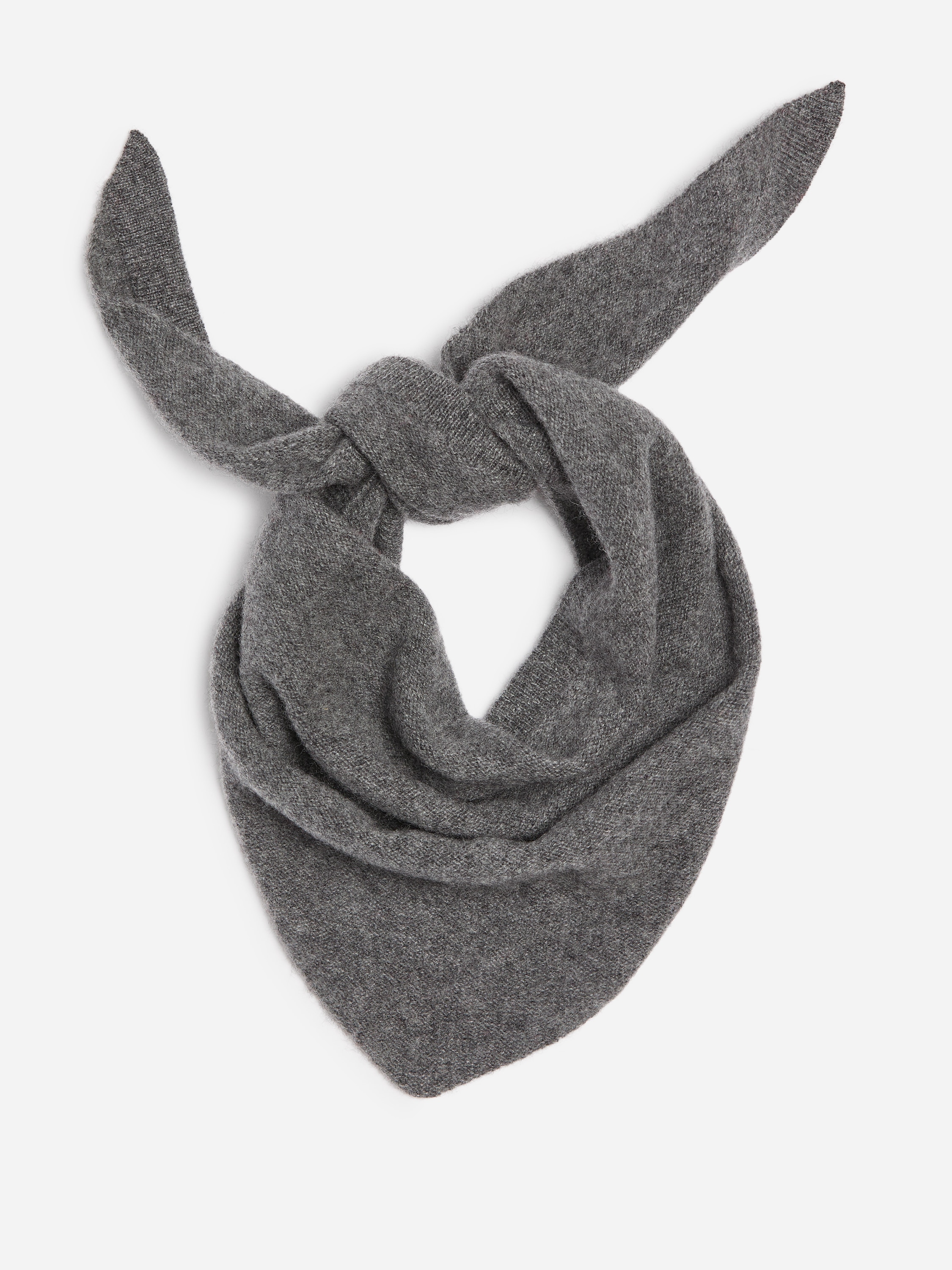 Bufanda de cachemir - Gris/Rojo