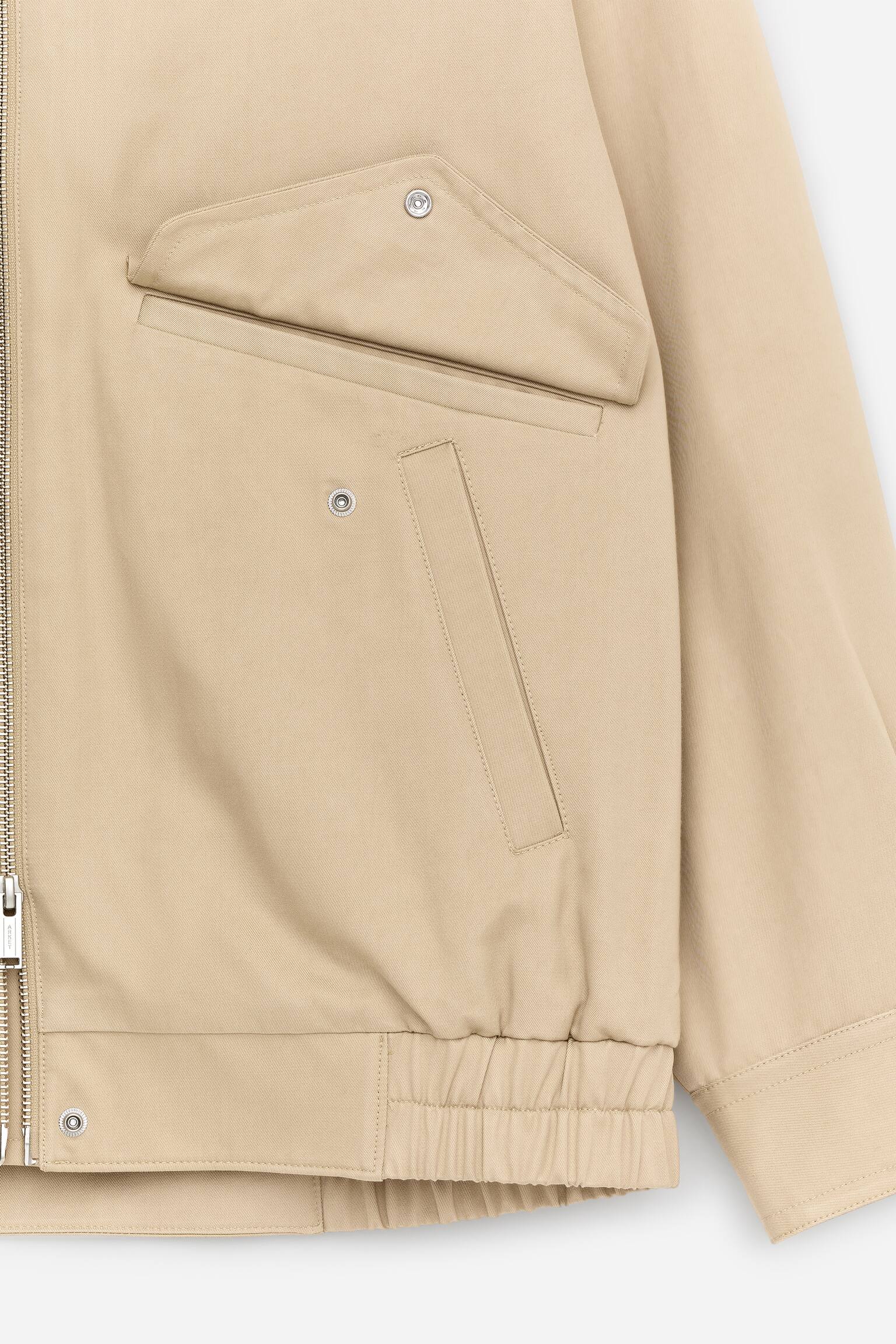 Kurtka Harrington - Beżowy/Różowy - 8