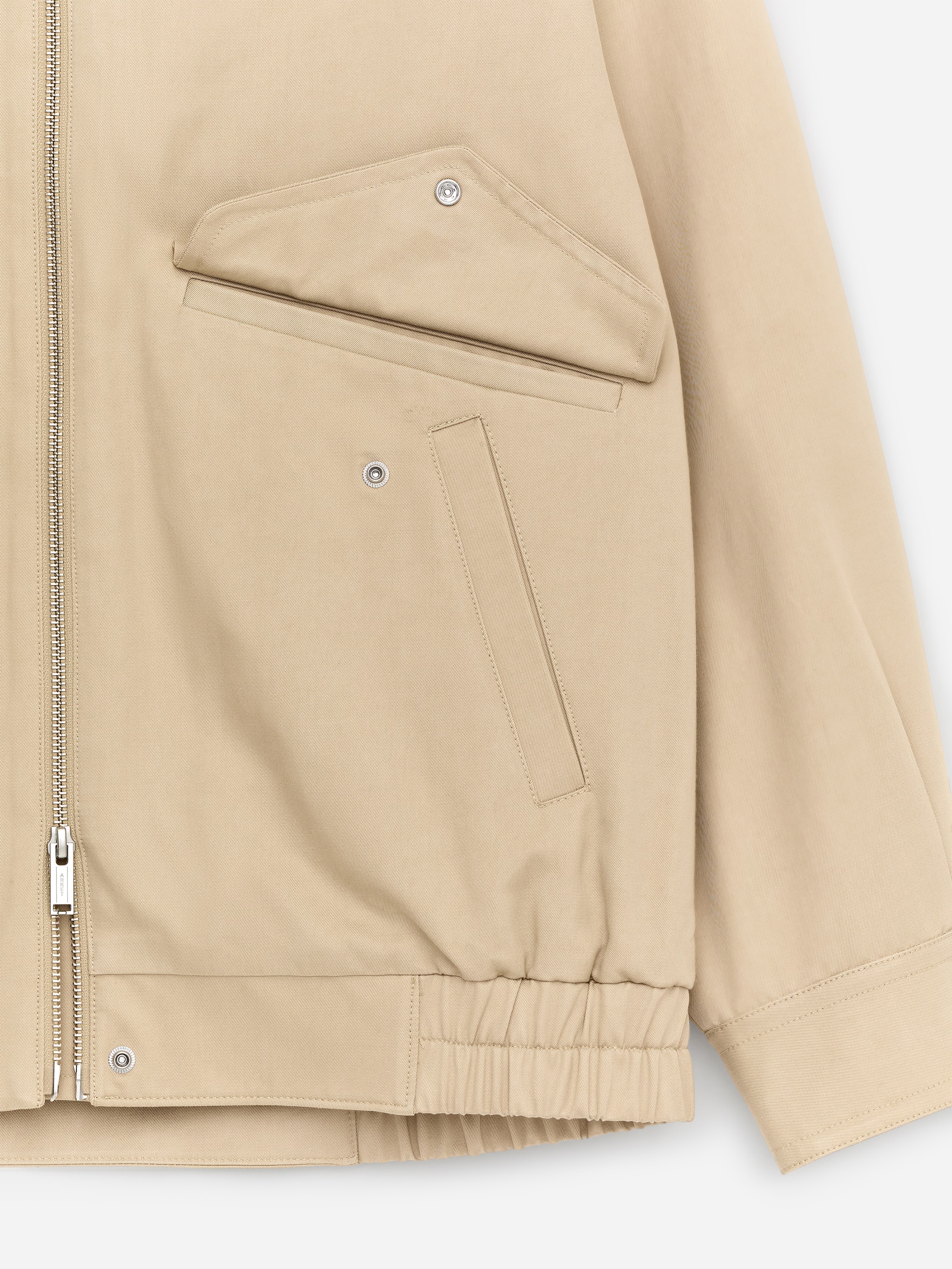 Harrington Jacket - Beige - Oversized - Women - StillMedia/DescriptiveDetail - 1