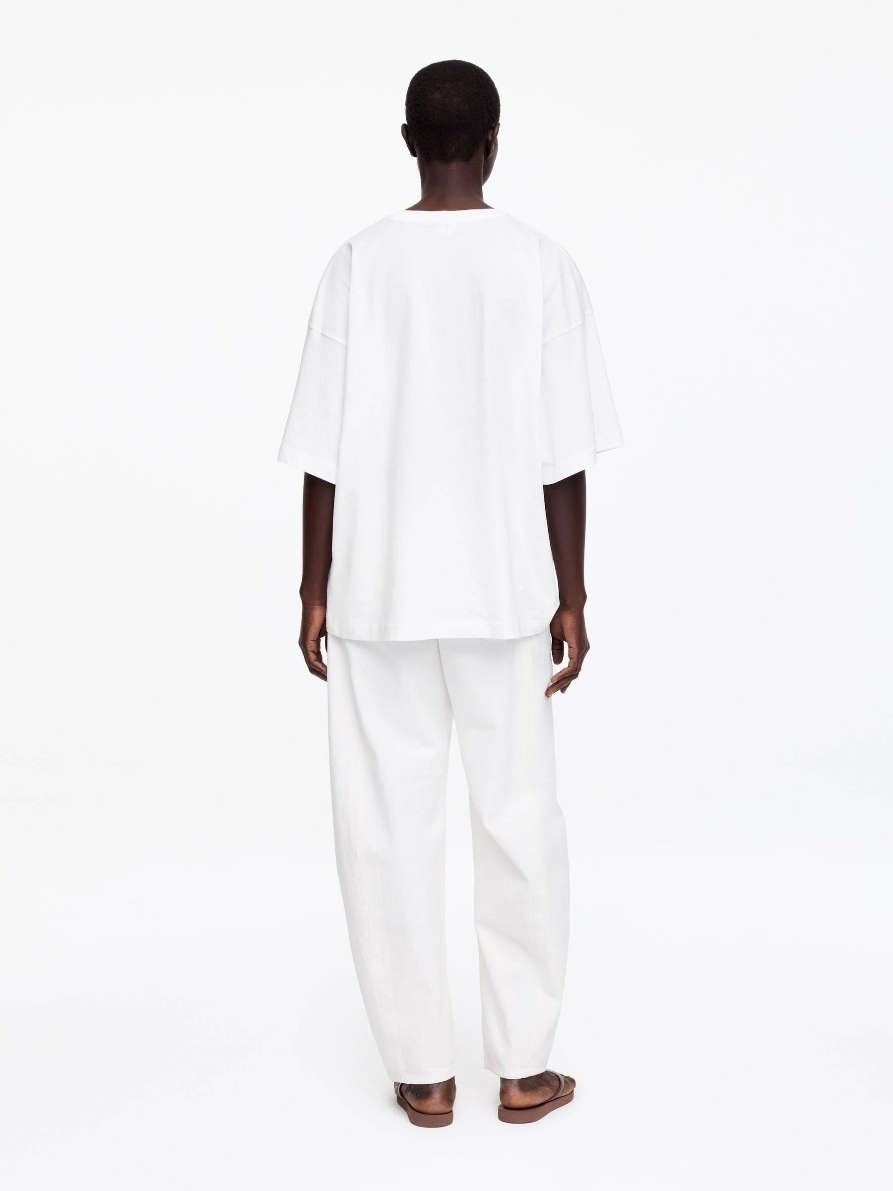 T-shirt oversize - Bianco - Oversize - Women - StillMedia/Lookbook - 2