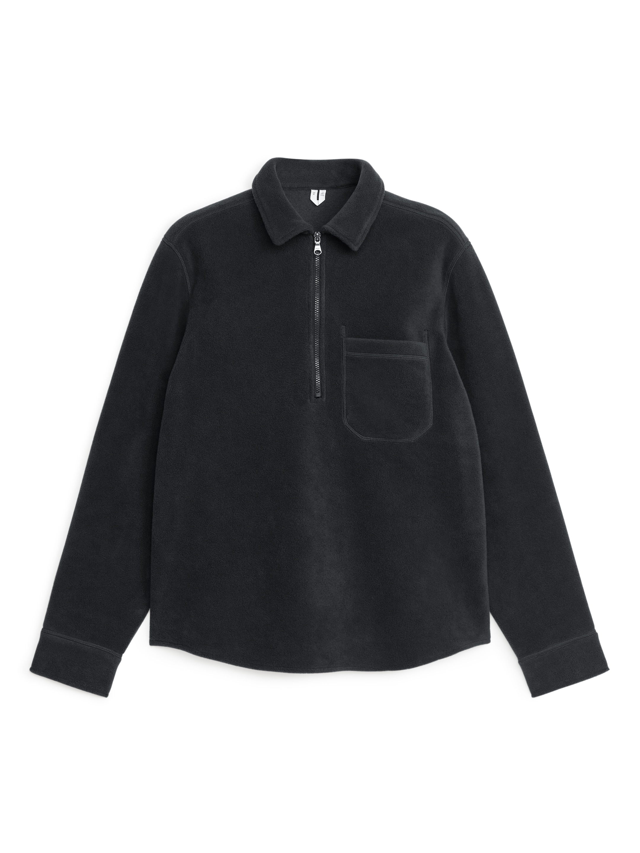 Fleece-Hemd von Active - Schwarz - Regular Fit - Herren - StillMedia/DescriptiveStillLife - 1