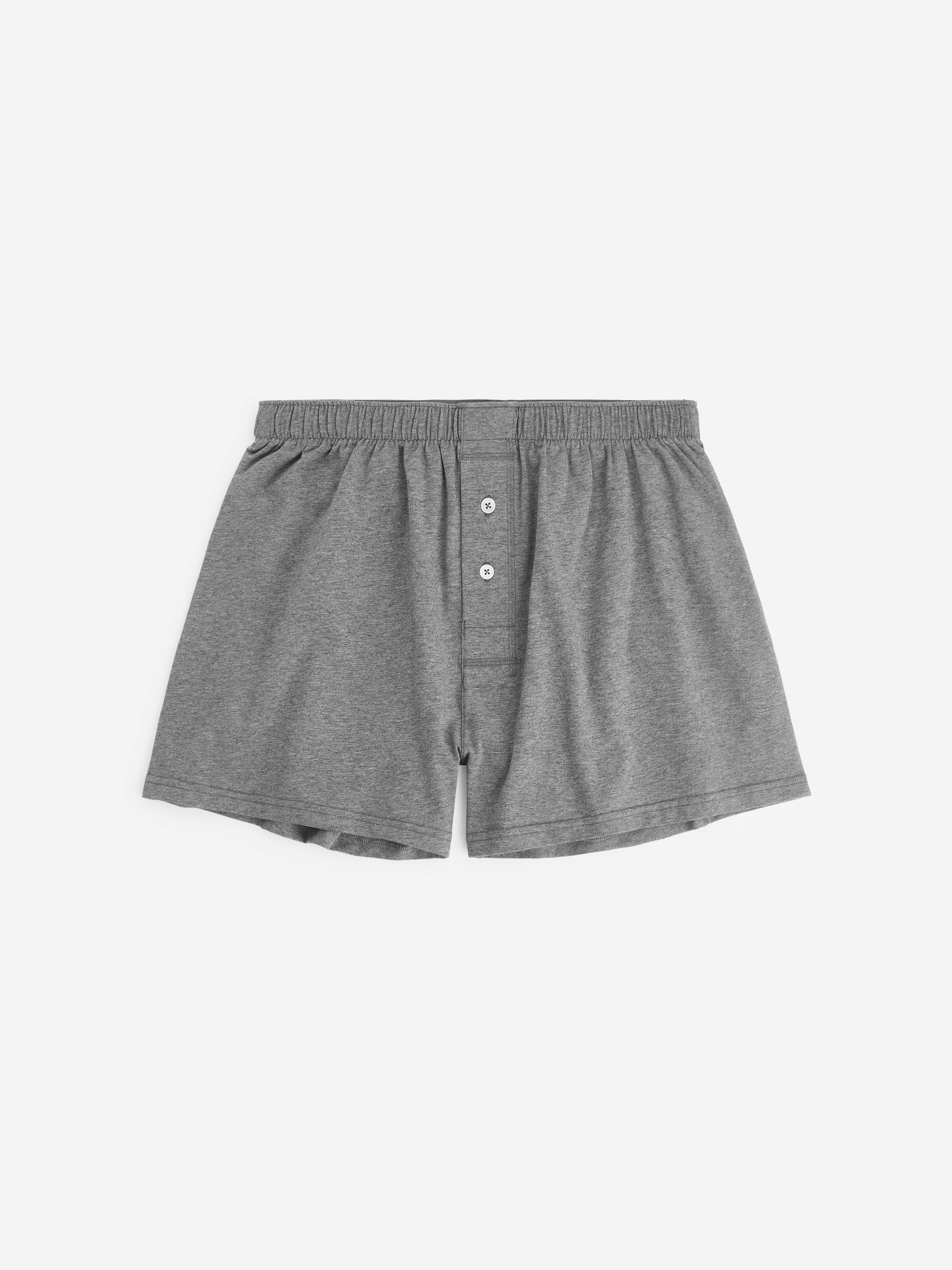 Jersey Boxers, Set of 2 - Grey - Regular fit - Men - StillMedia/DescriptiveStillLife - 2