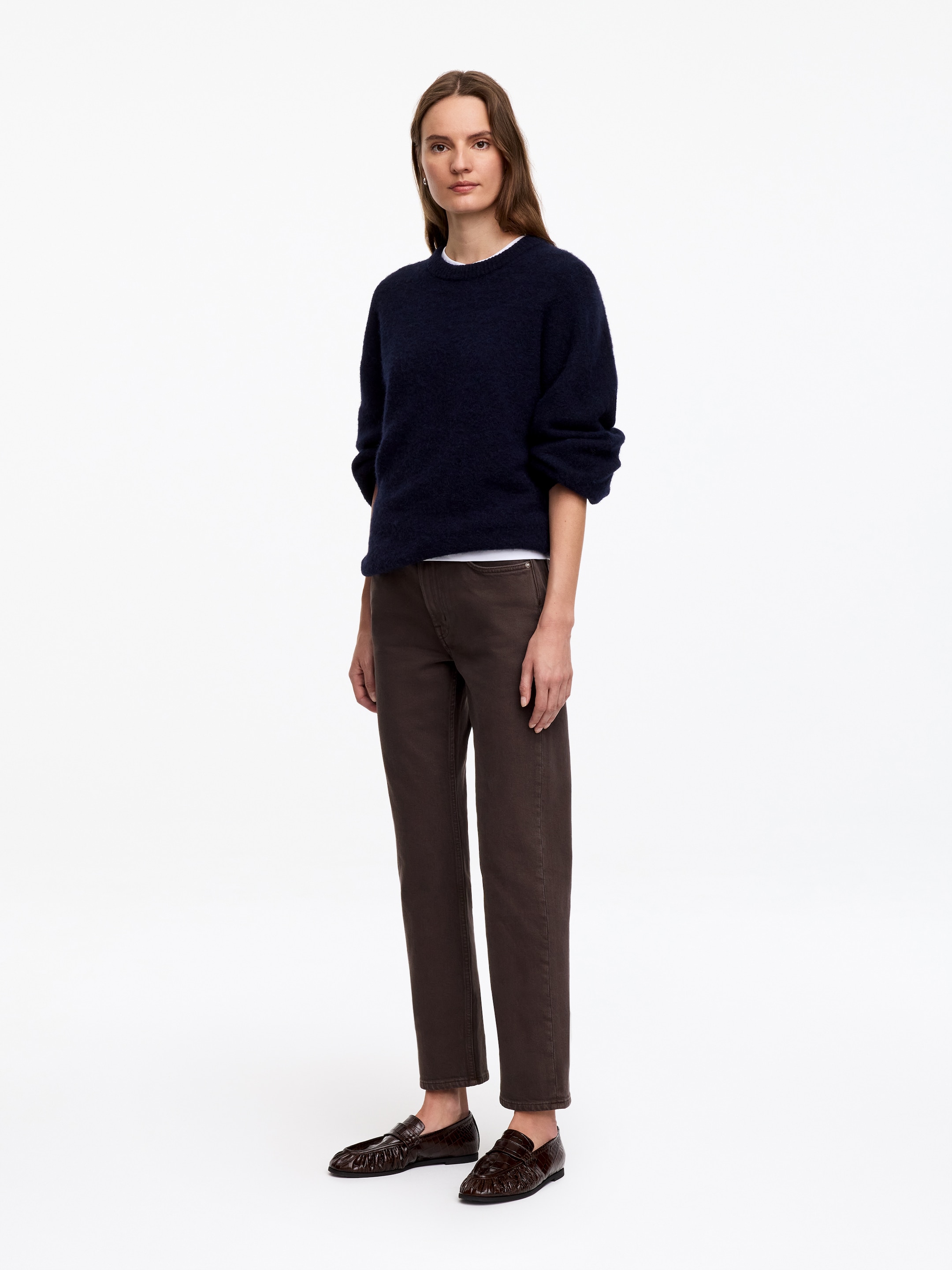 JADE CROPPED Slim Jeans - Brown - Slim fit - Women - StillMedia/Lookbook - 6
