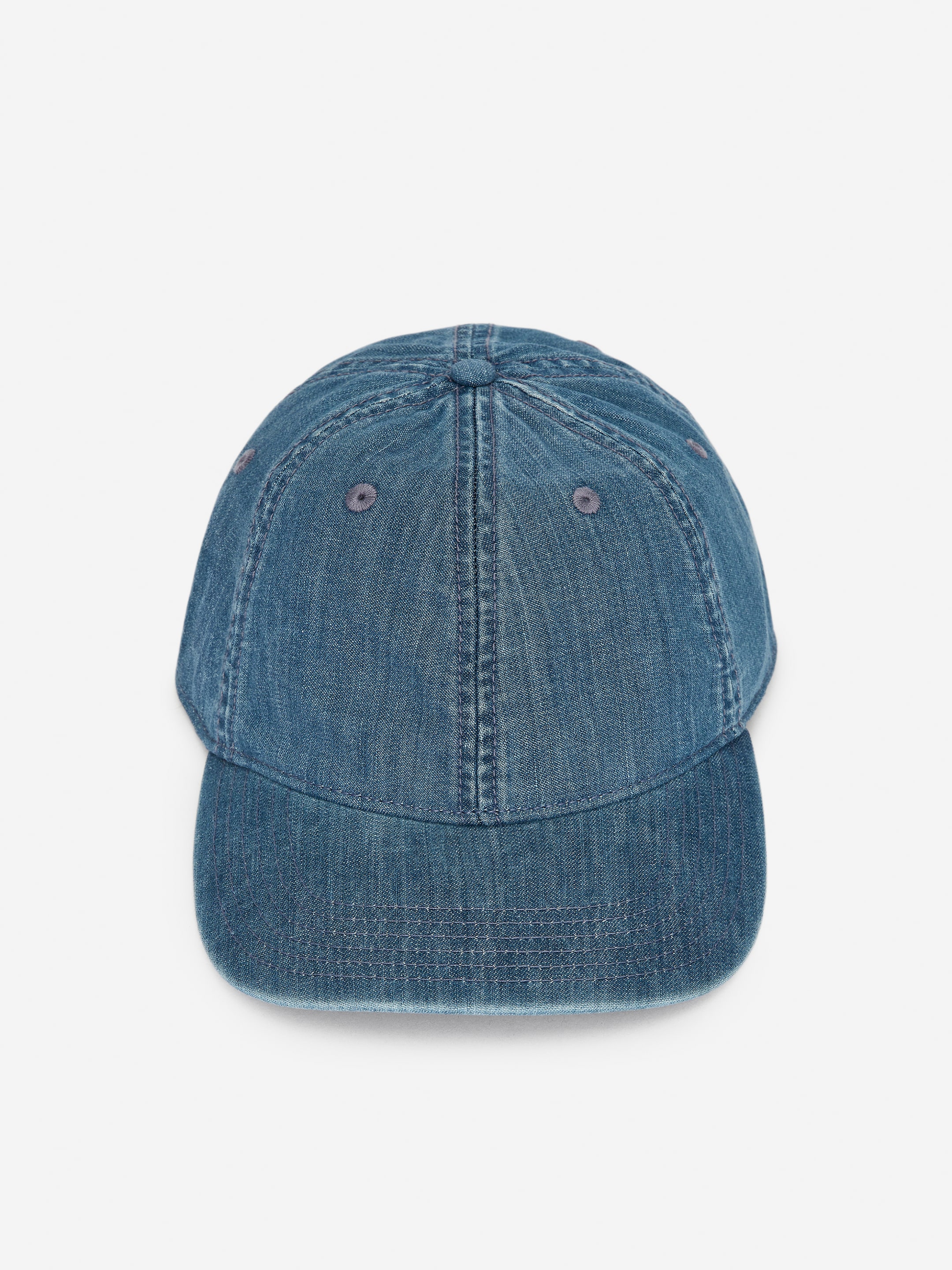 Czapka z daszkiem z chambray - Niebieski - Men - StillMedia/DescriptiveStillLife - 1