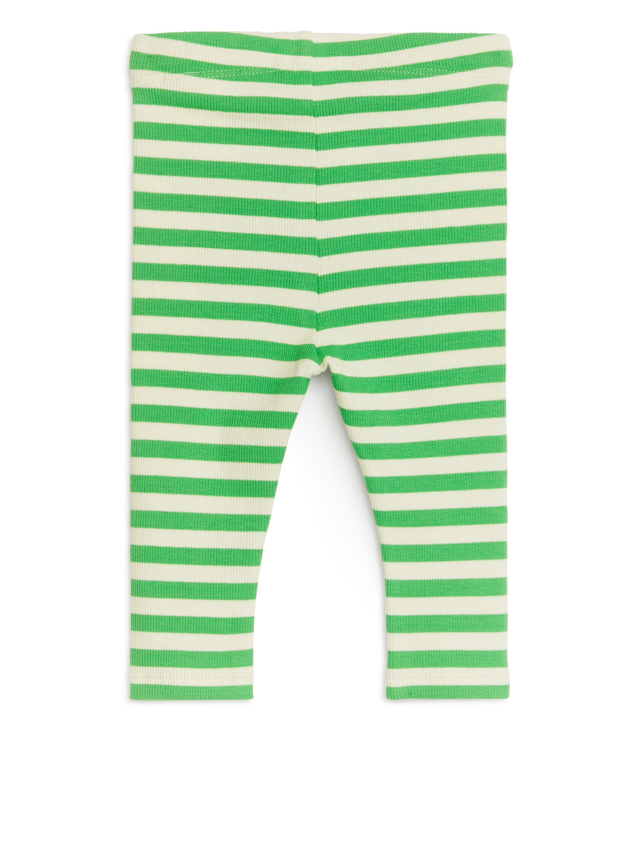 Grotere afbeelding bekijken: Geribde legging - Wit/groen - KINDEREN | H&M NL 2