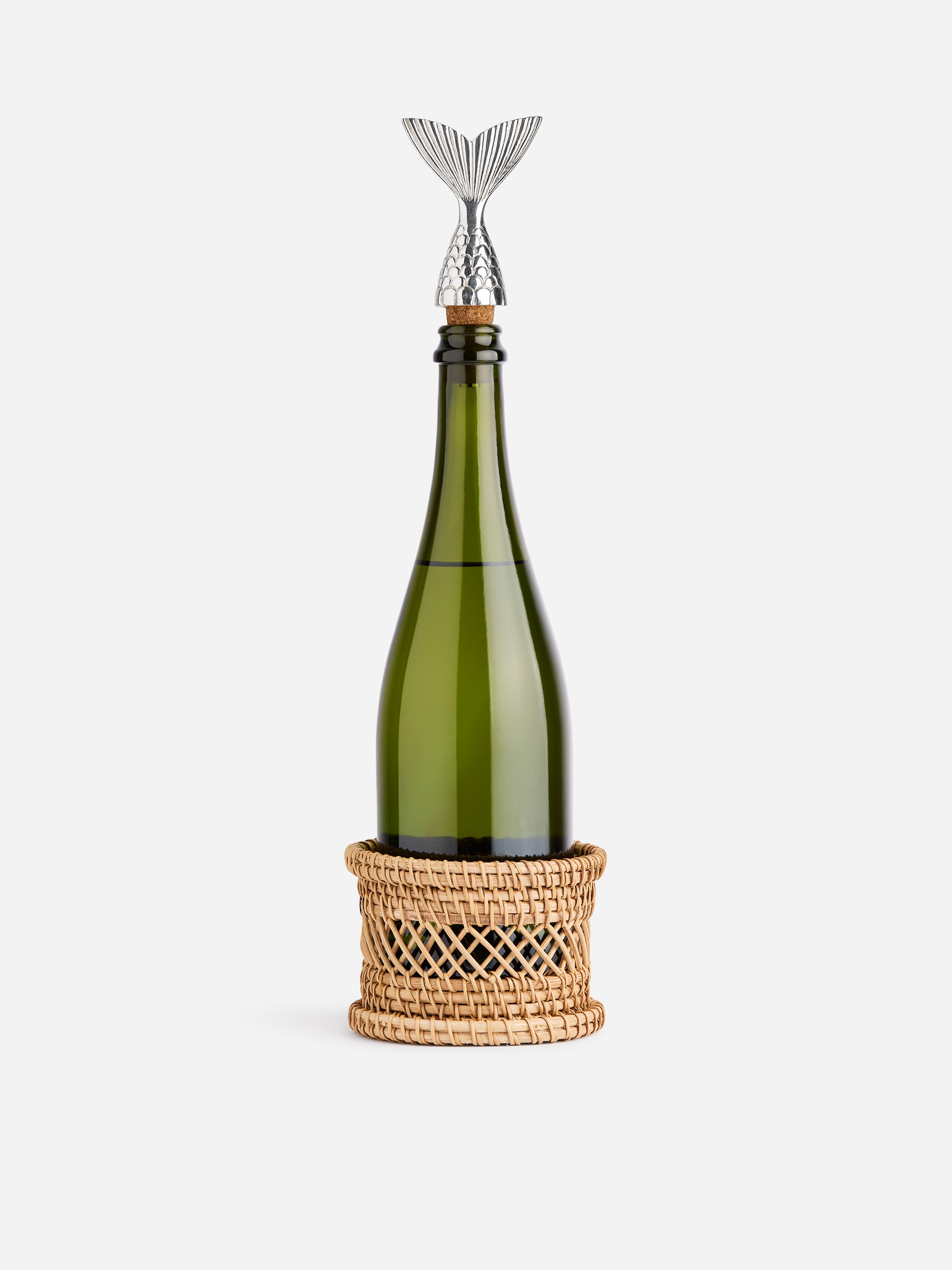 Rattan Bottle Coaster - Beige - Homeware - StillMedia/DescriptiveStillLife - 2