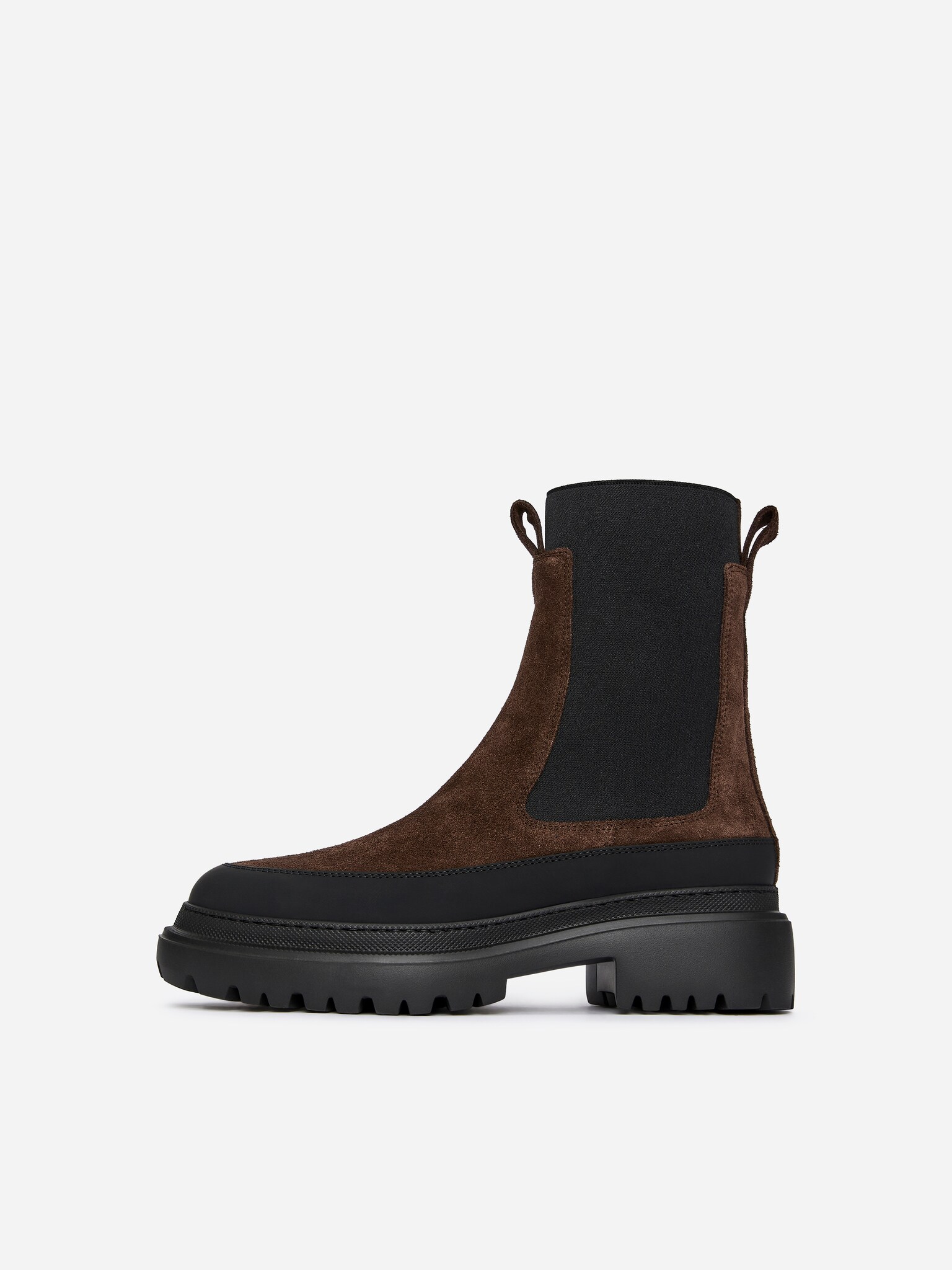 Bottes d'hiver en daim - Marron - 7