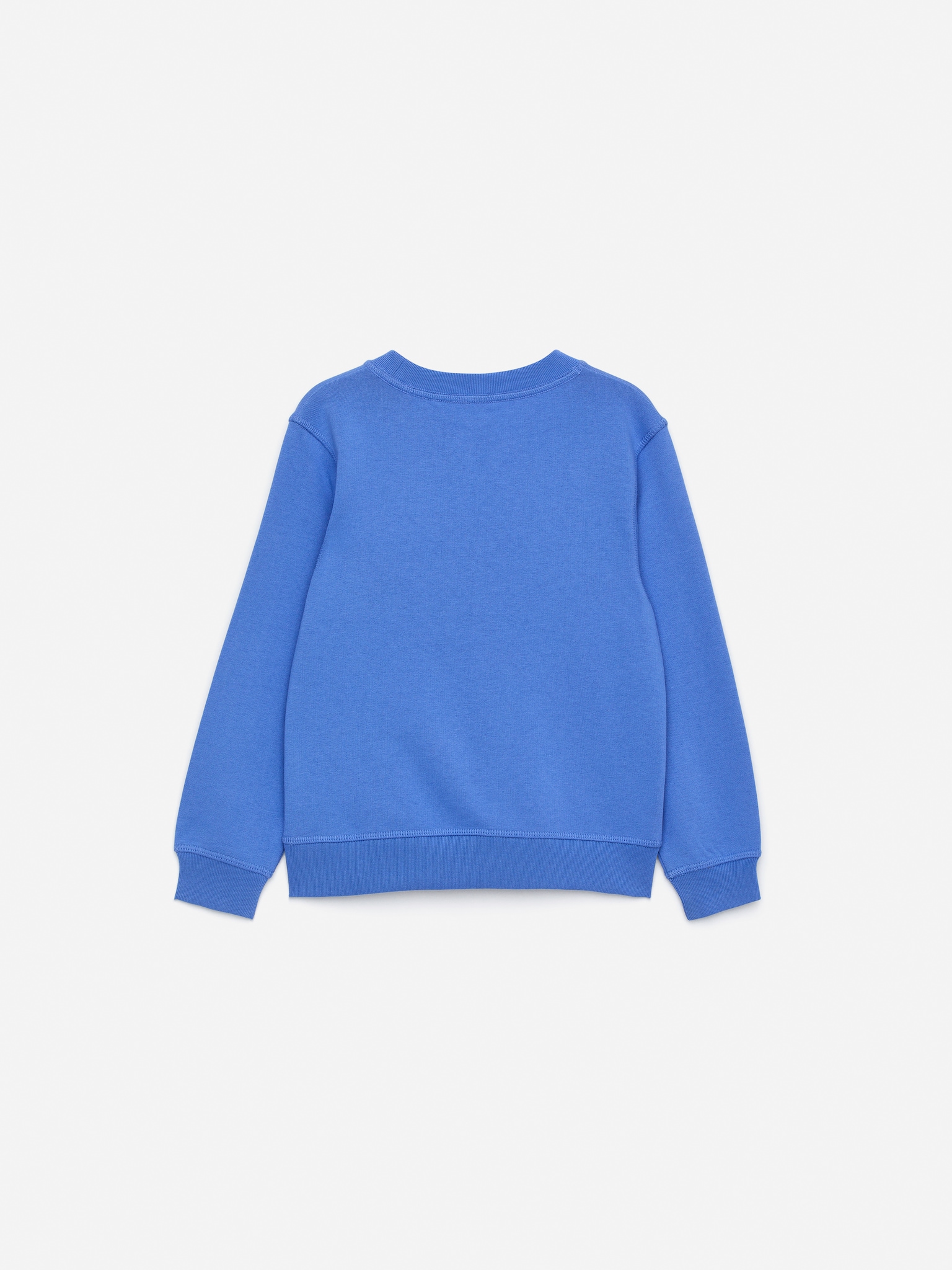Sweat en tissu éponge - Bleu ciel/Orange/Vert foncé/Rose lilas/Bleu foncé/Couleur baie/Gris chiné - 2