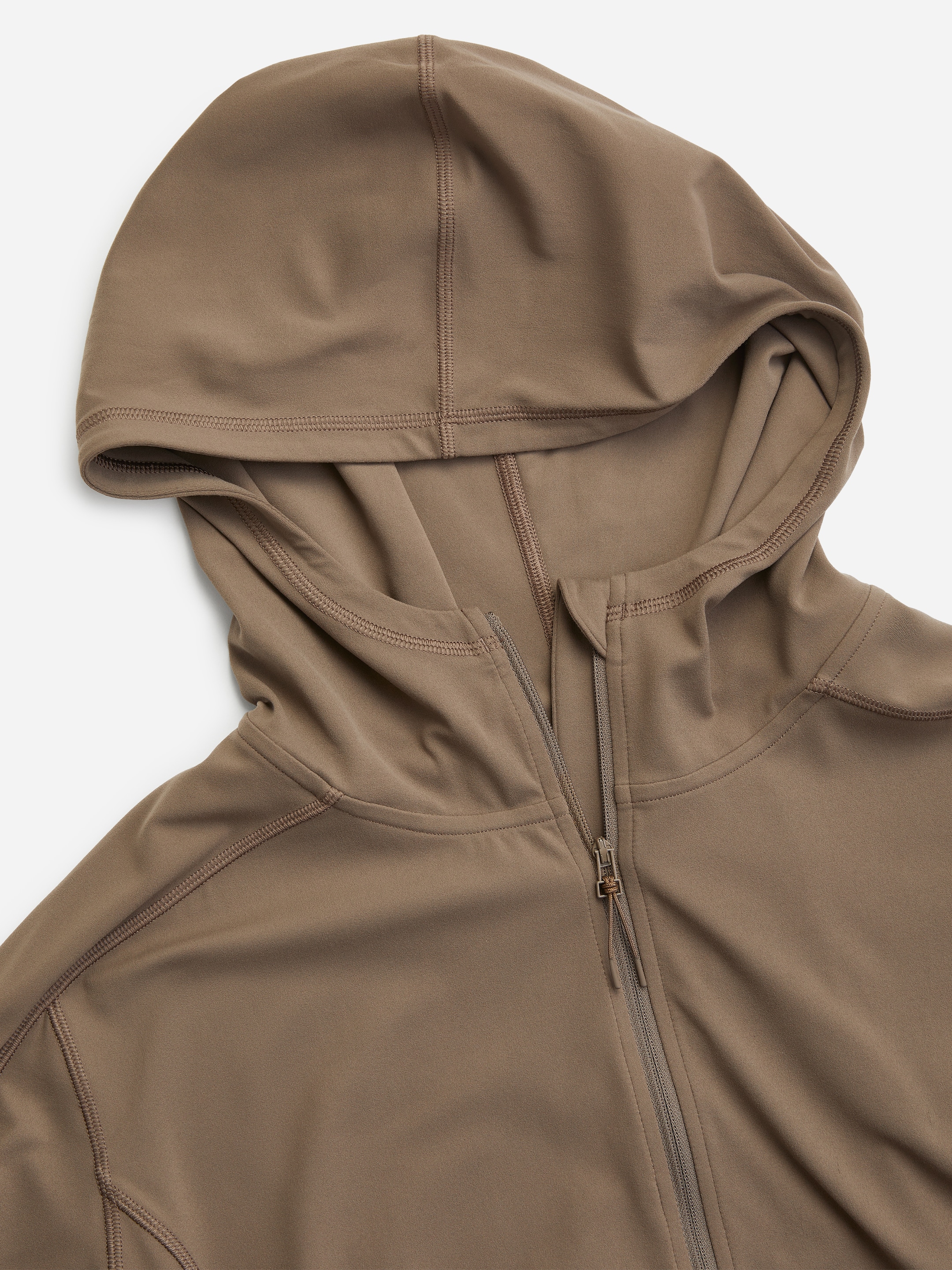 Active Zip Jacket Hoodie - Mole - Regular fit - women - StillMedia/DescriptiveDetail - 3