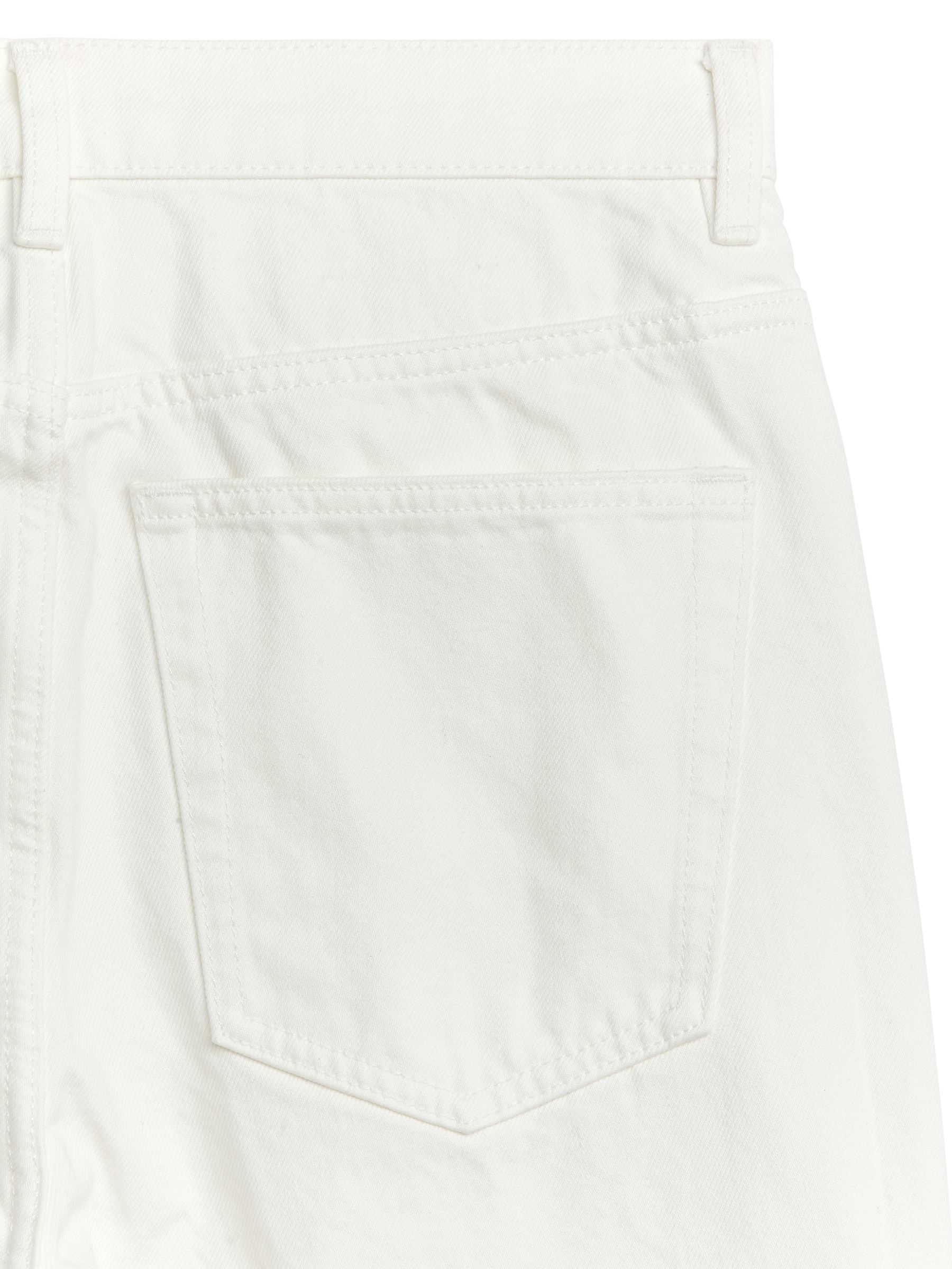 ROSE CROPPED Straight Jeans - White - Wąski fason - Women - StillMedia/DescriptiveDetail - 2