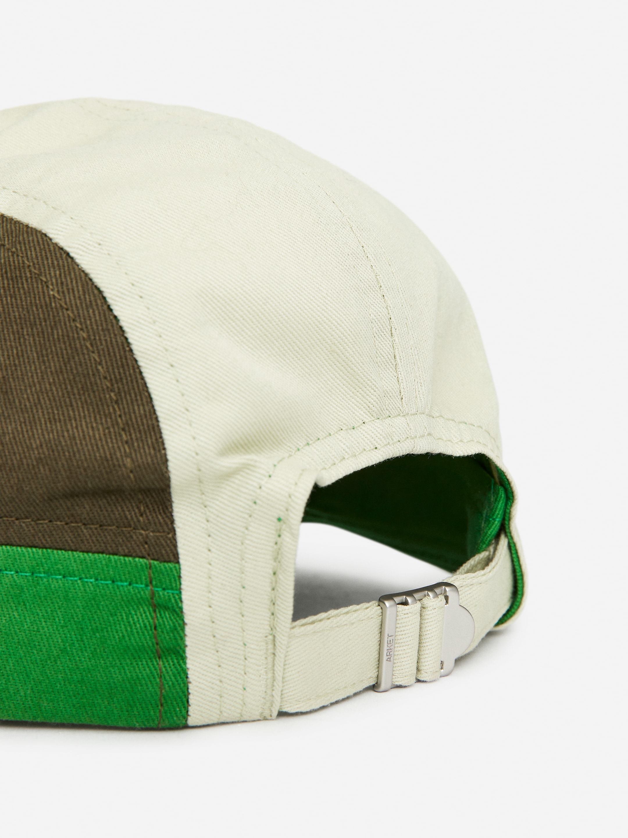 Größeres Bild anzeigen: Cap mit Blockstreifen - Grün/Beige - Kids | H&M AT 3