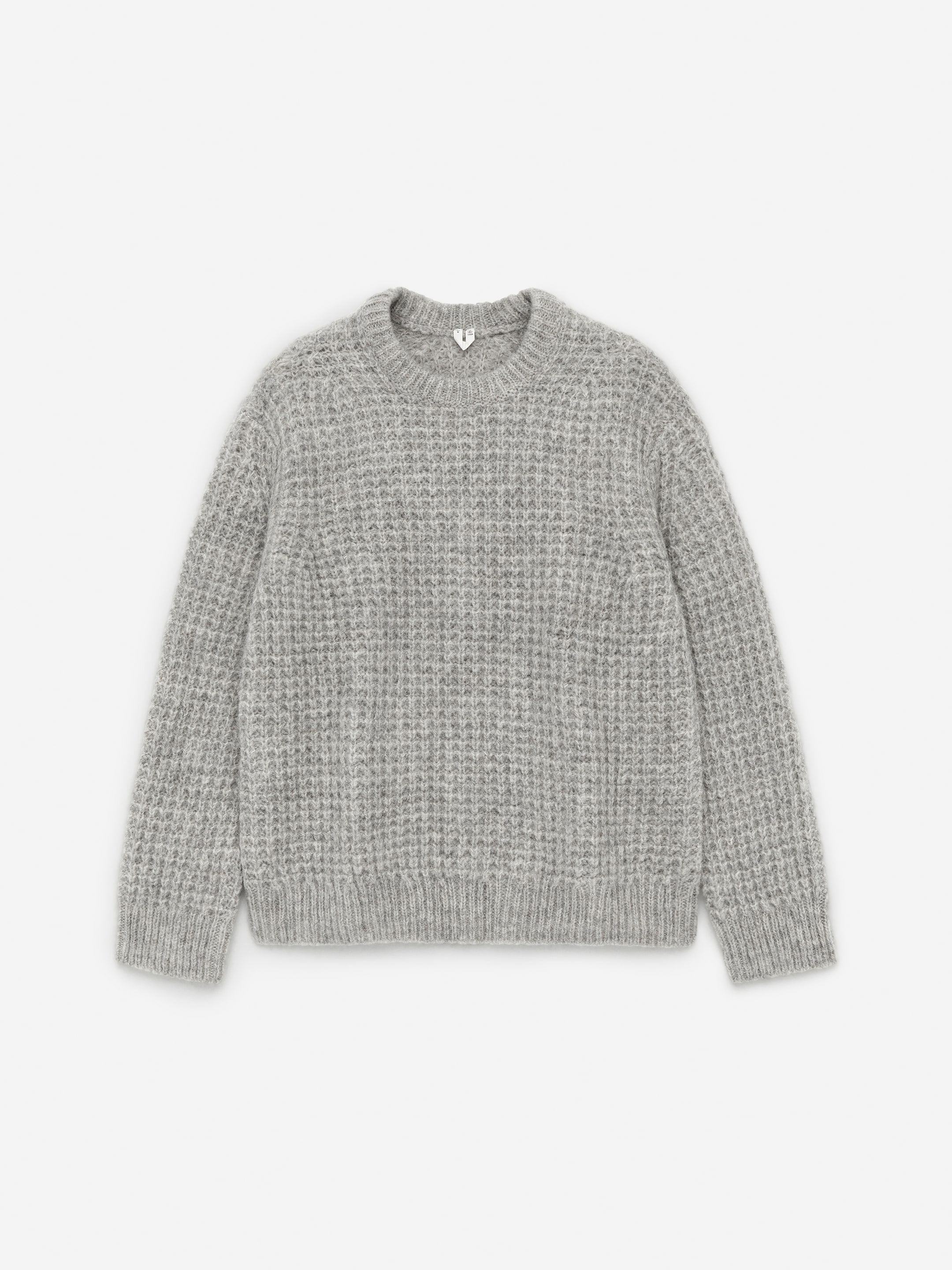 View larger image: Wool-Alpaca Jumper - Grey Melange - Men | H&M GB 1