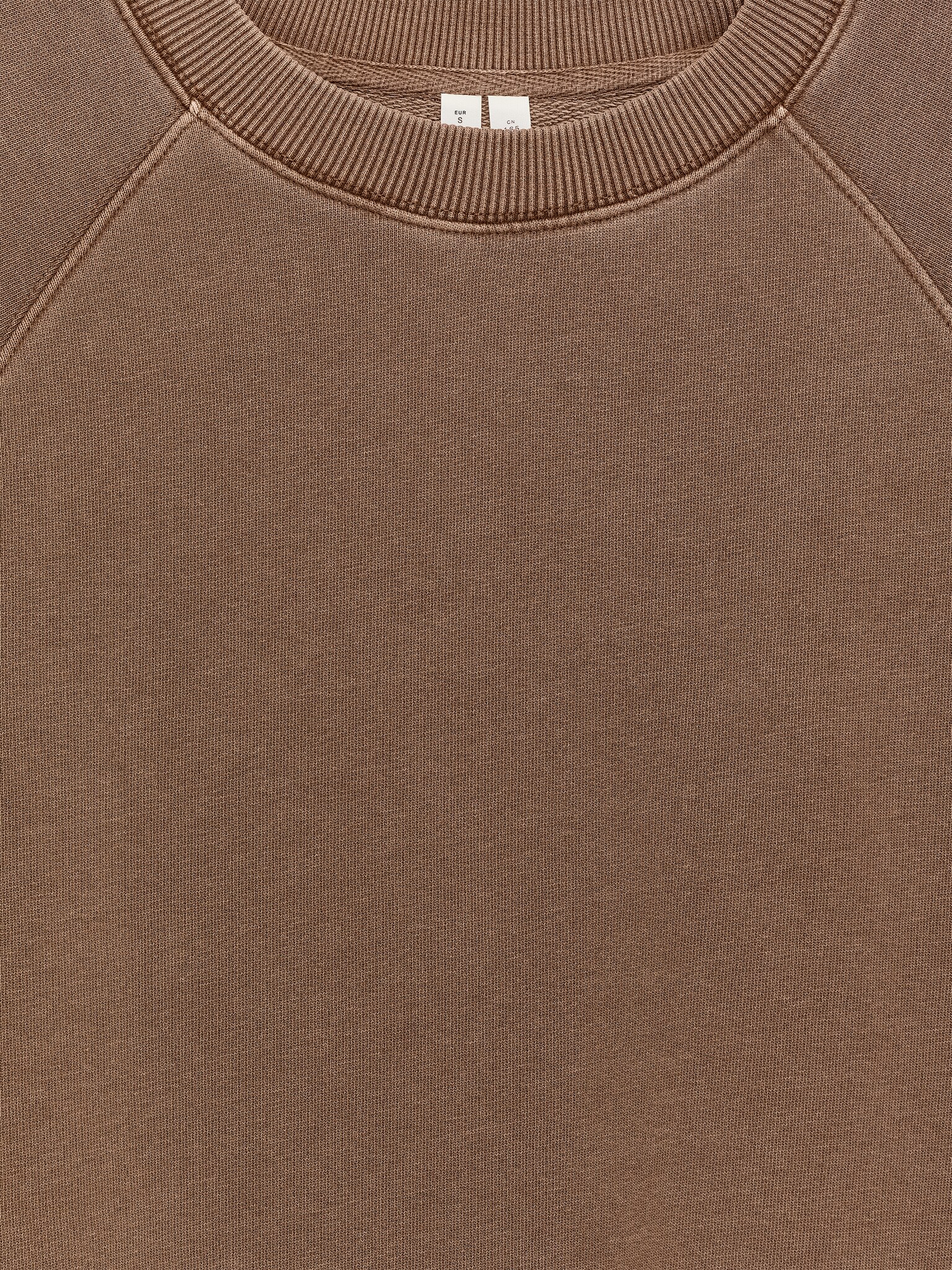 Frottee-Sweatshirt - Braun/Graumeliert/Schwarz/Dunkelbraun/Rot/Helltürkis - 6