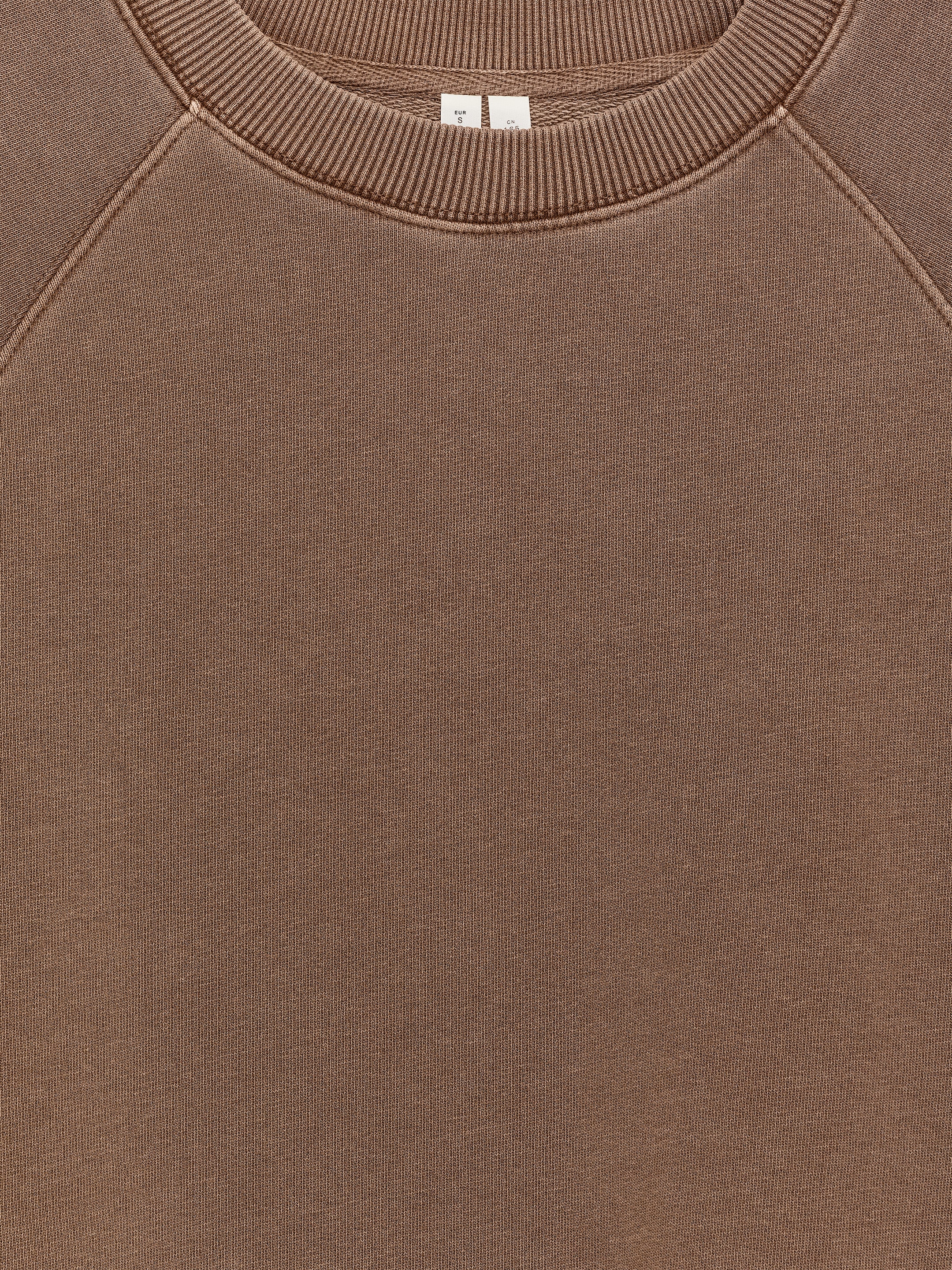 Terry Sweatshirt - Brown - Regular fit - Women - StillMedia/DescriptiveDetail - 2