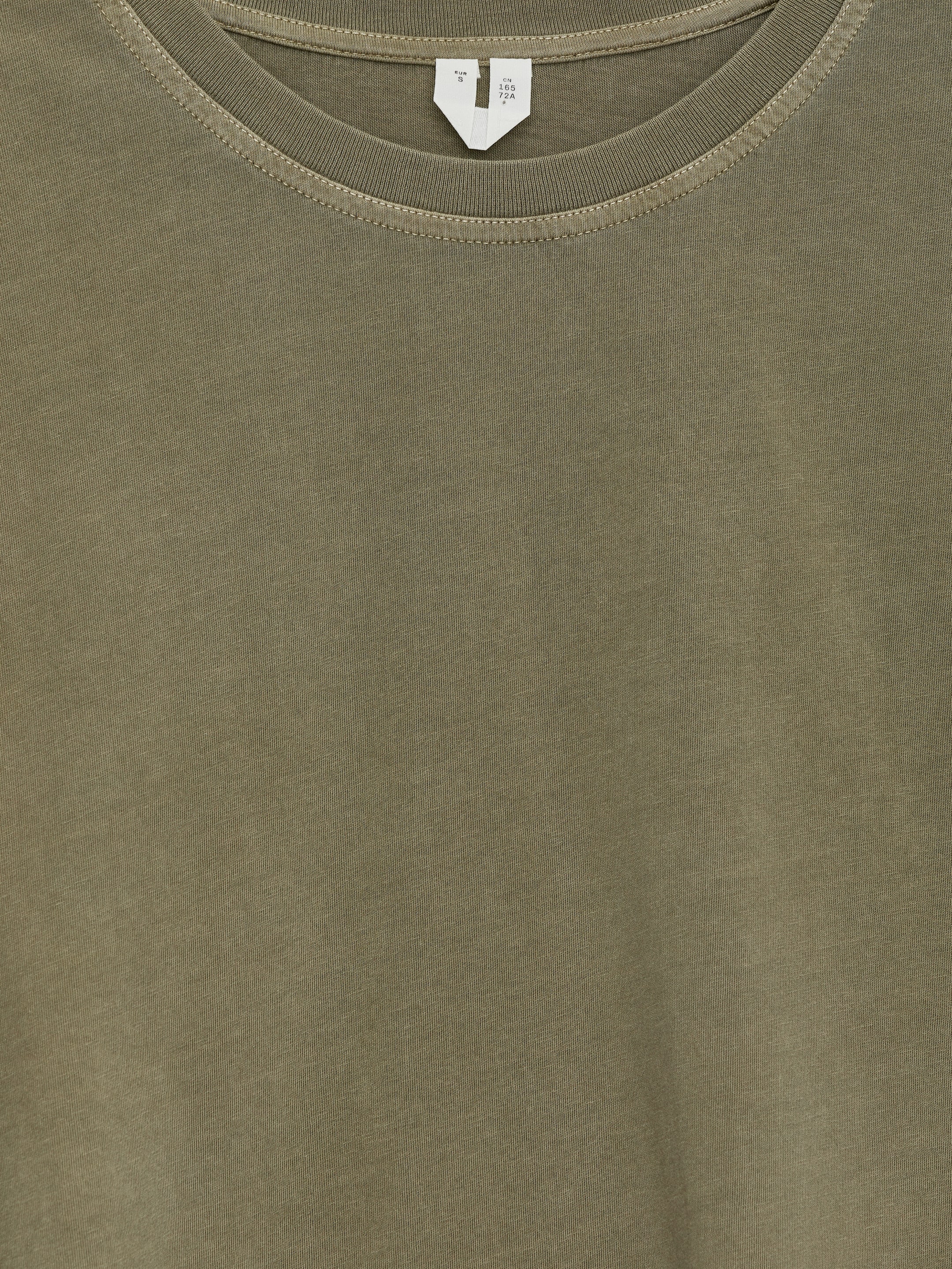Größeres Bild anzeigen: T-Shirt aus Baumwolle - Khaki - Ladies | H&M AT 6