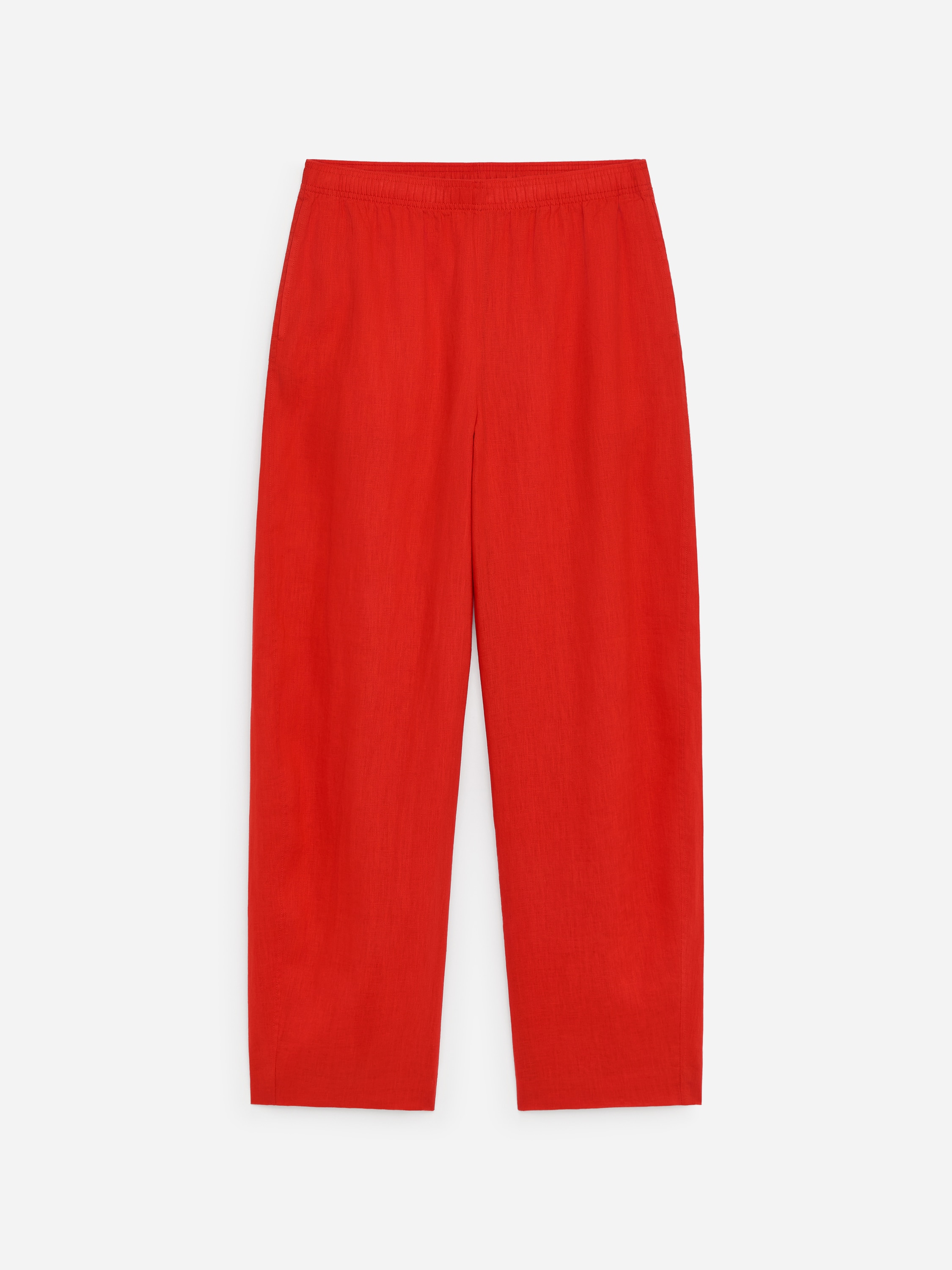 Linbukser med tønneform - Rød/Mørkebrun