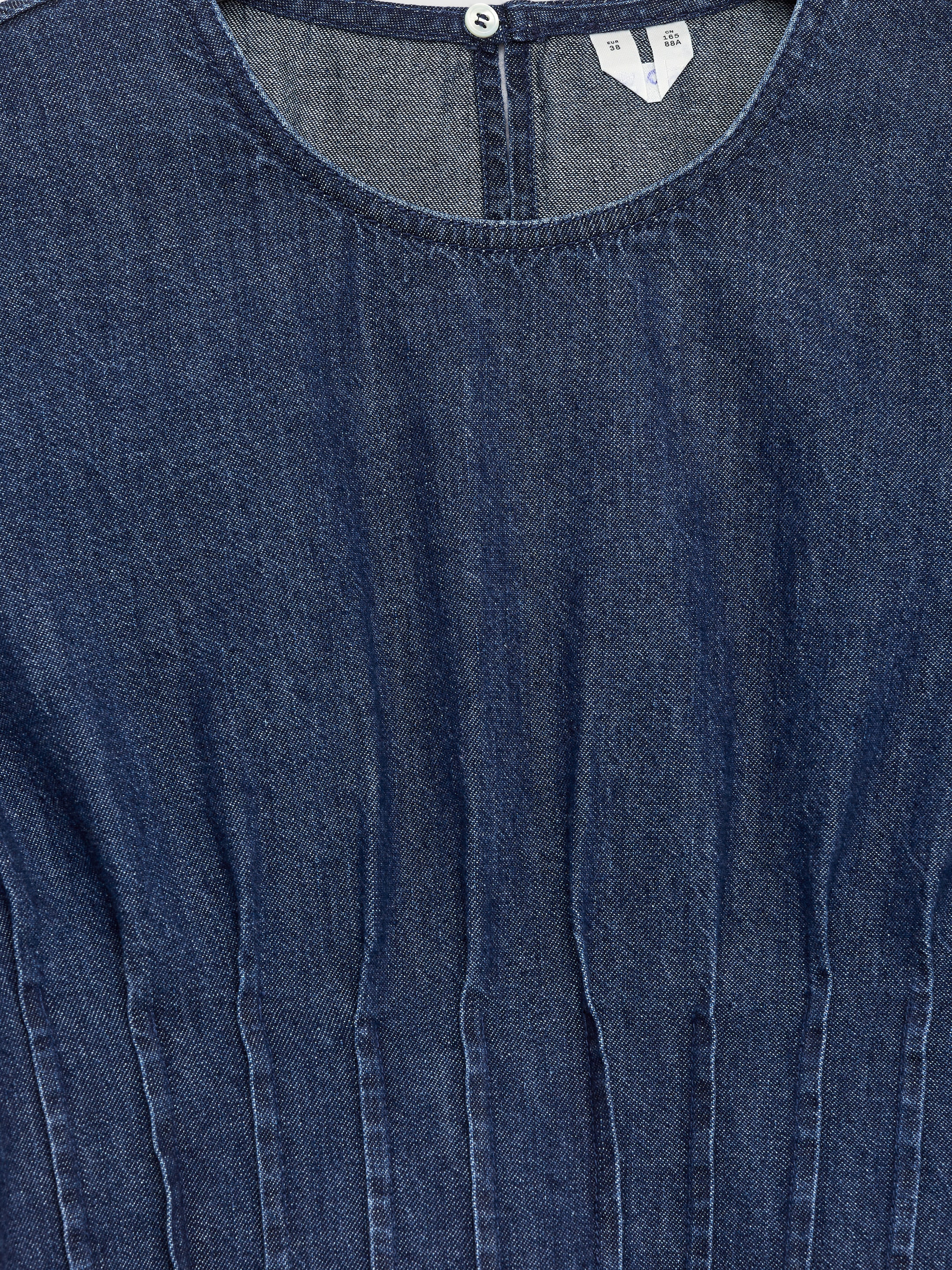 Denimoberteil mit Falten - Dunkelblau - Regular Fit - Damen - StillMedia/DescriptiveDetail - 1