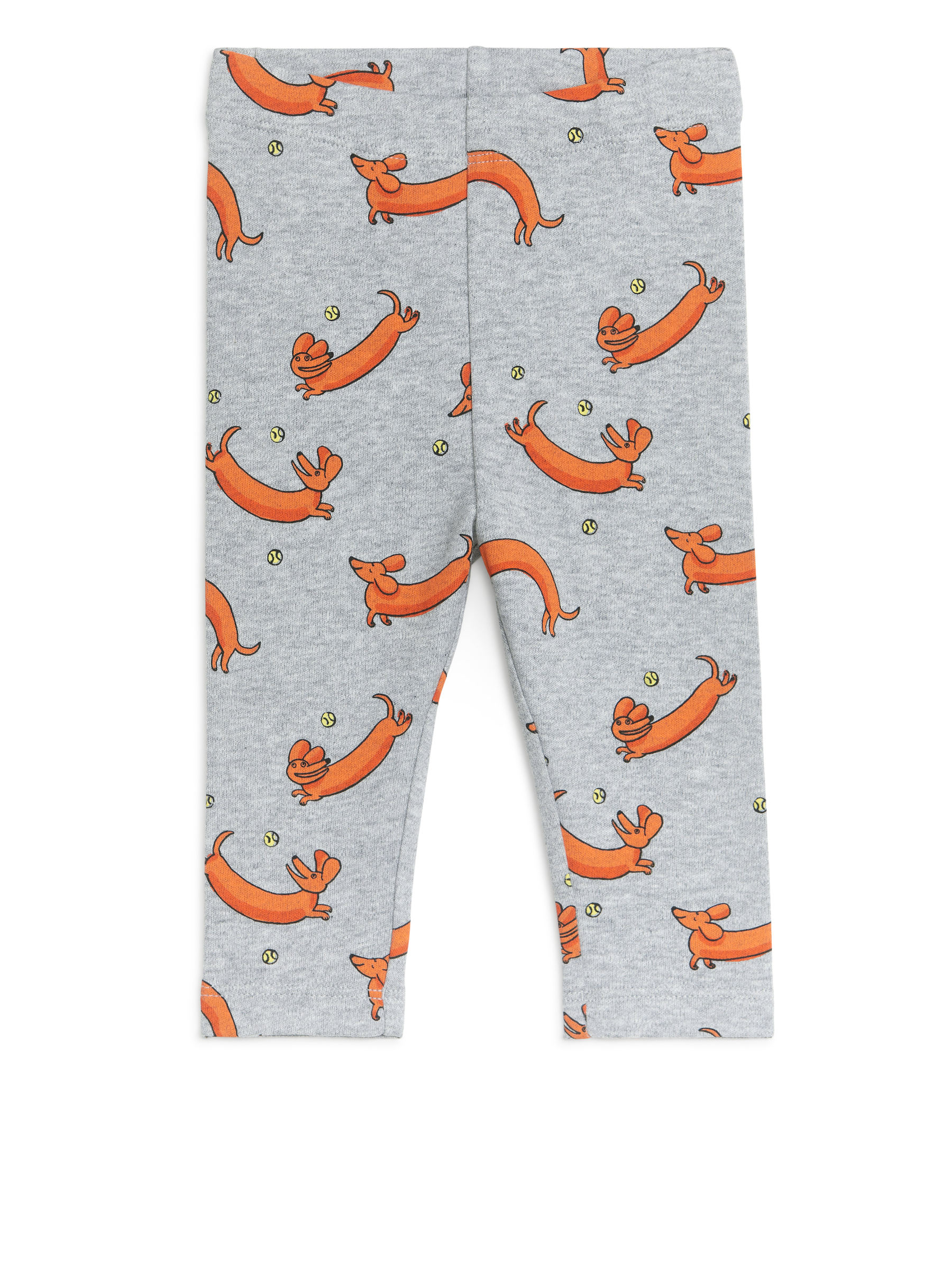Jerseyleggings - Grau/Hunde-Print - Kinder - StillMedia/DescriptiveStillLife - 2