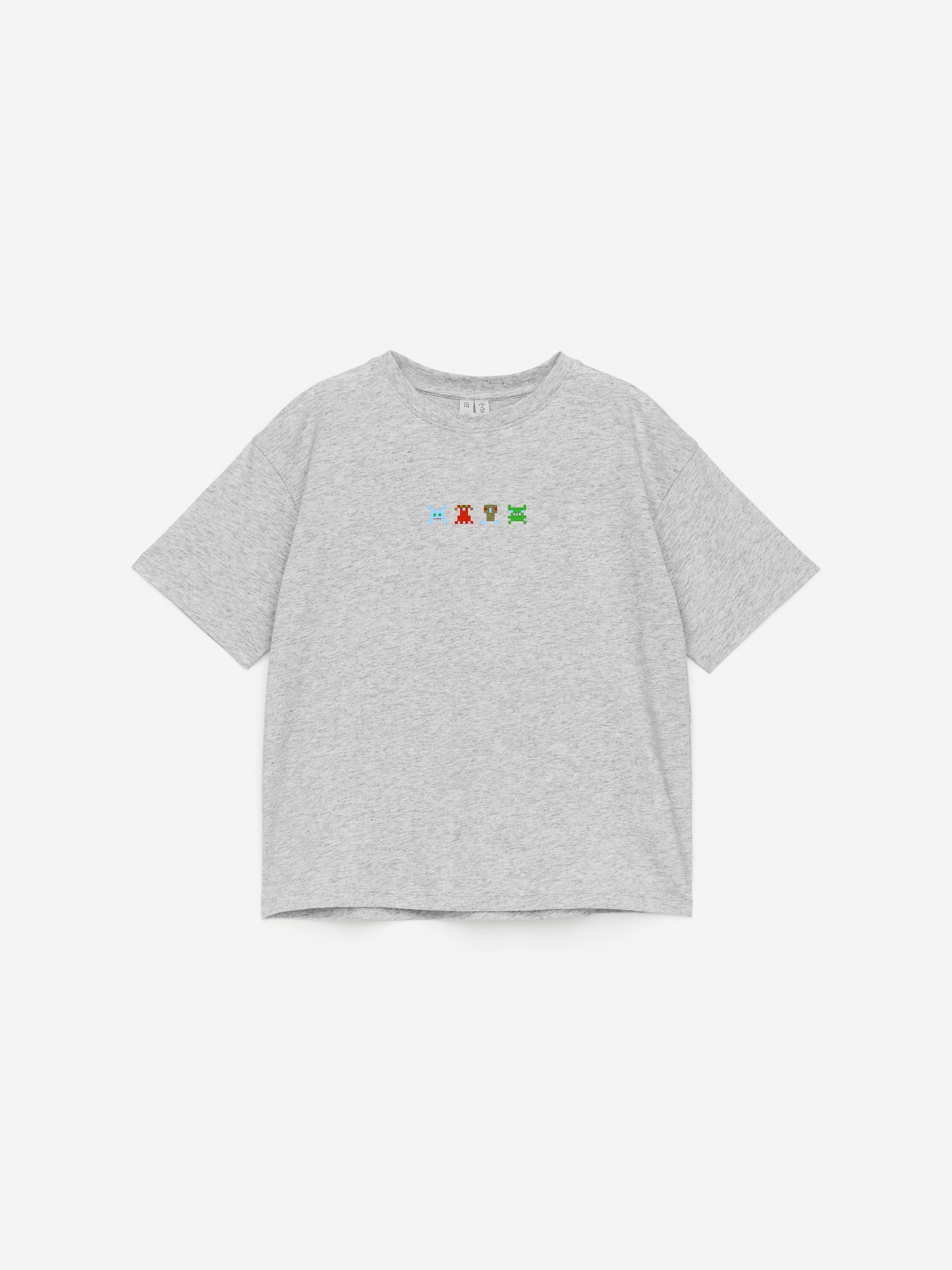Oversize-T-Shirt - Grau/Monster - Relaxed Fit - Kinder - StillMedia/DescriptiveStillLife - 1