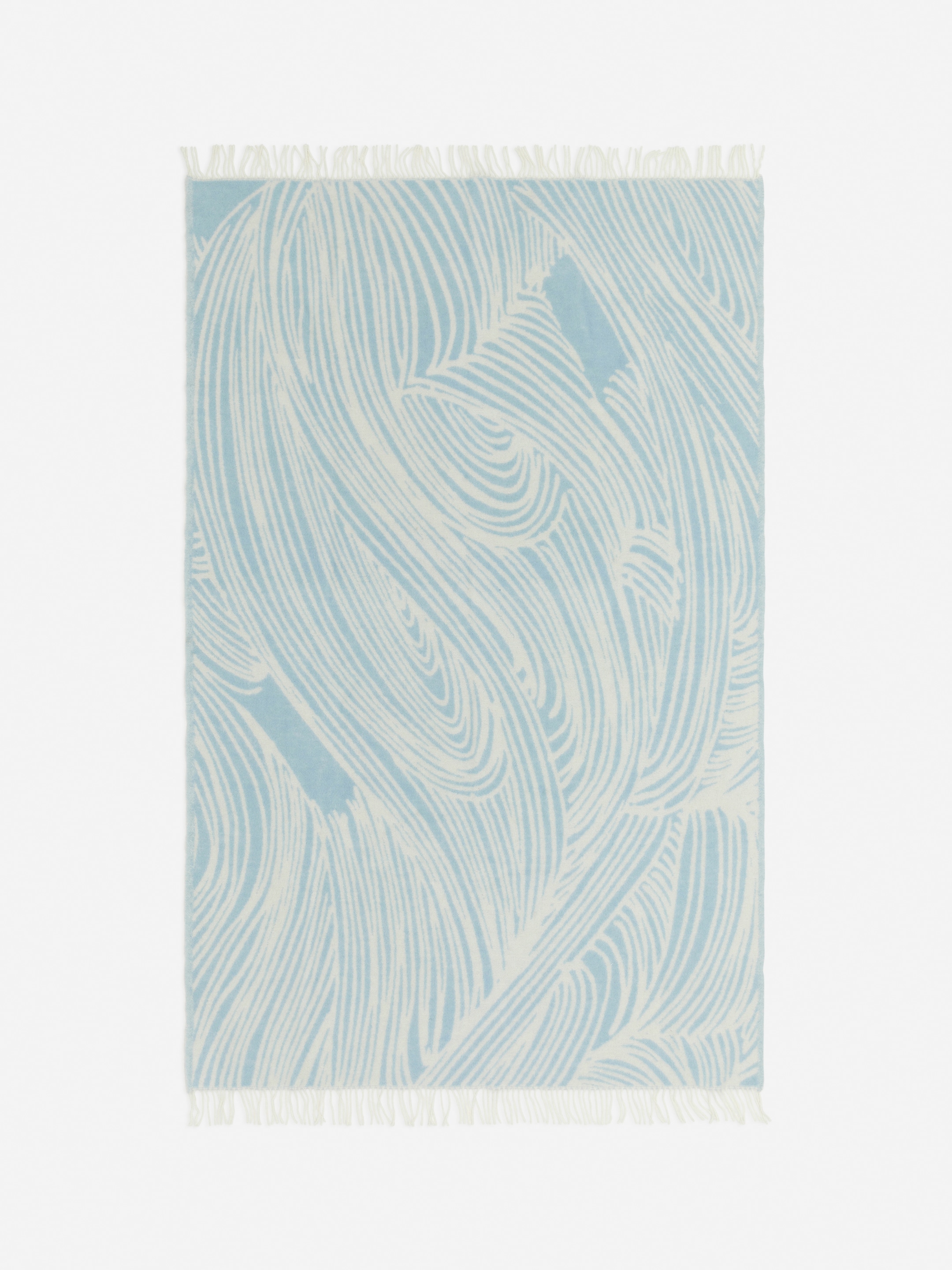 Klippan Wool Blanket - Light Blue/Off White - Homeware - StillMedia/DescriptiveStillLife - 3