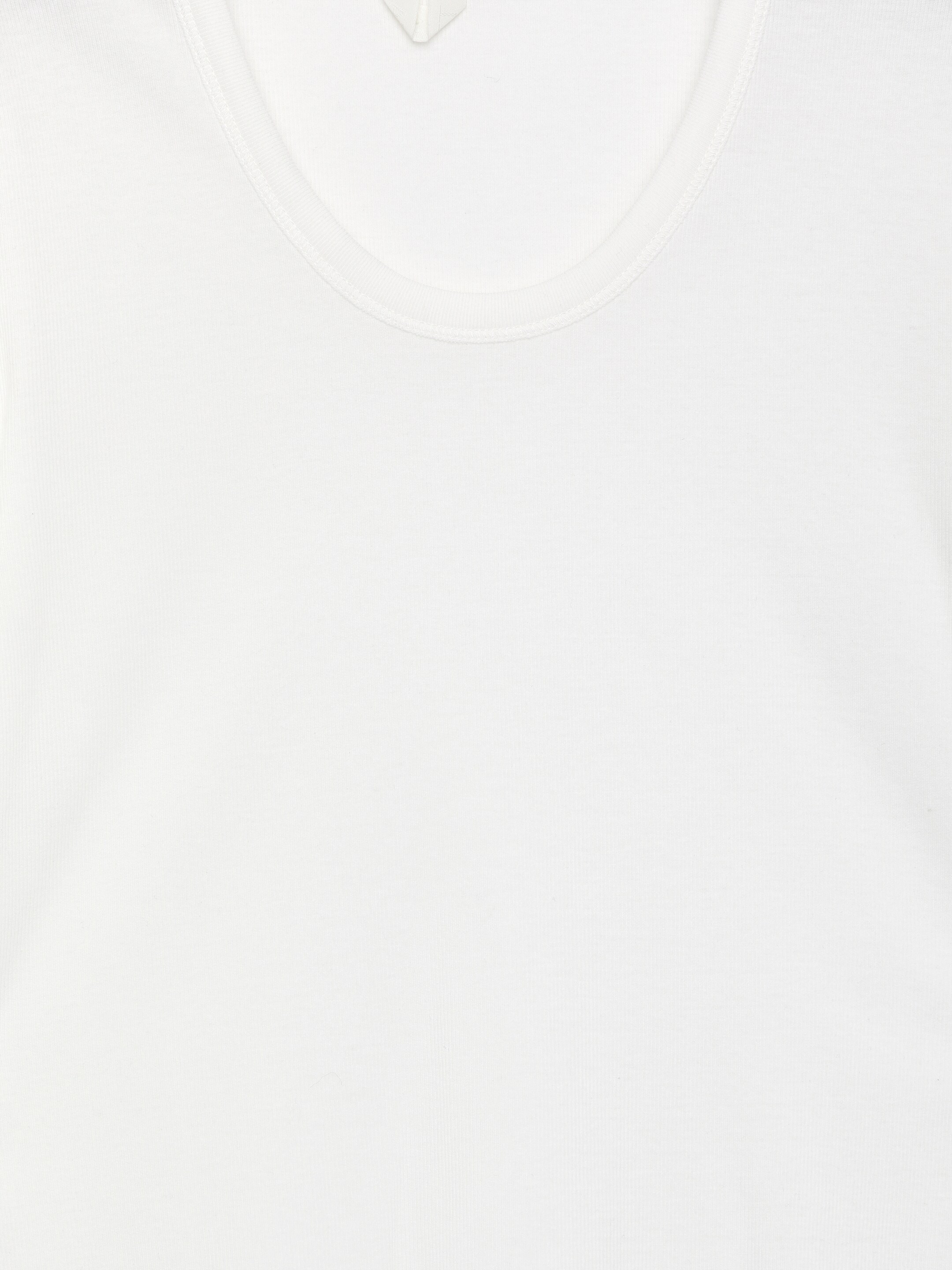 Grösseres Bild ansehen: Geripptes T-Shirt - Weiß - DAMEN | H&M CH 6
