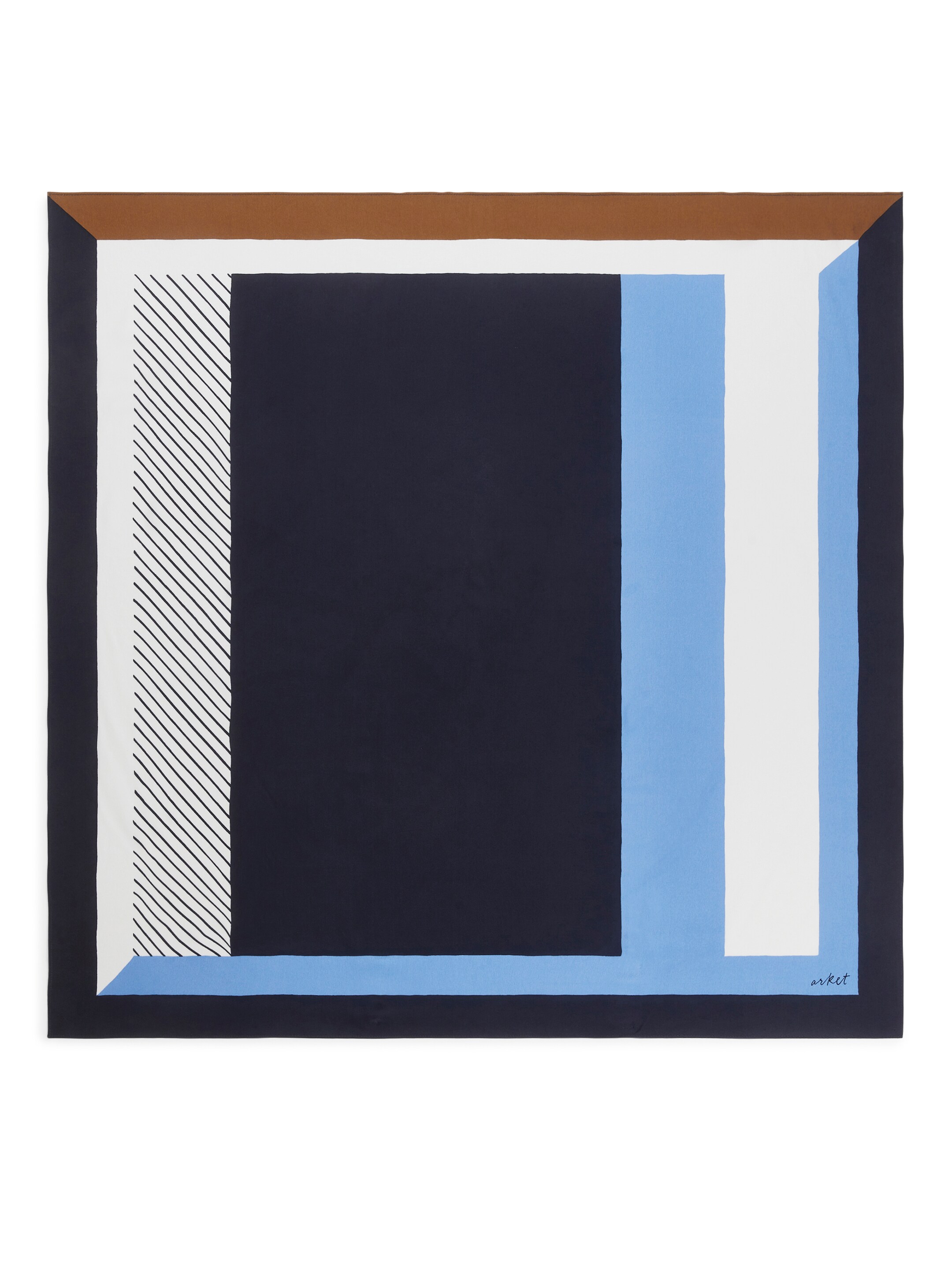 Agrandir l'image: Foulard en soie imprimé - Multicolore - FEMME | H&M FR 1