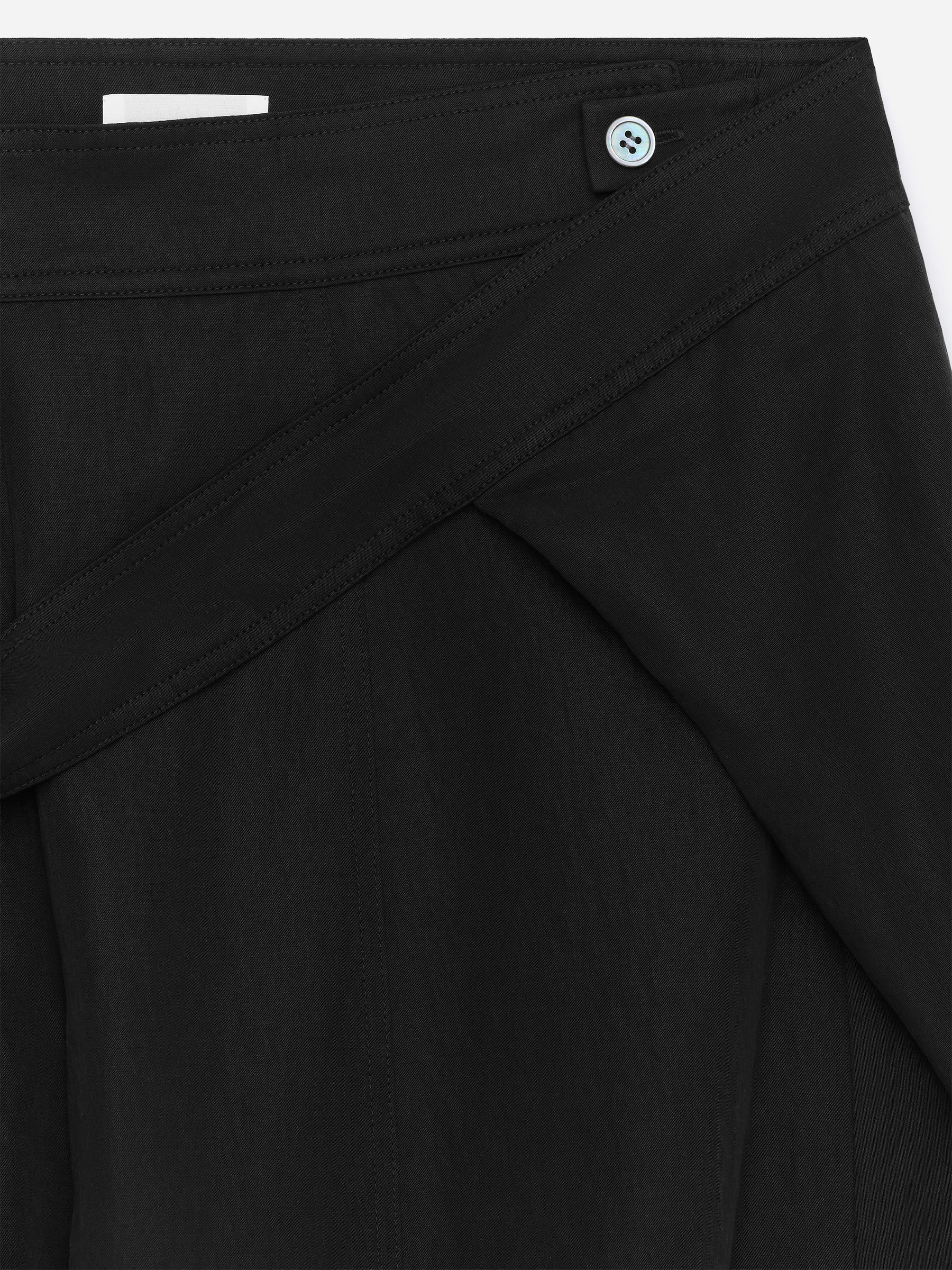 Pantalon tailleur portefeuille - Noir - Relaxed fit - Femme - StillMedia/DescriptiveDetail - 2