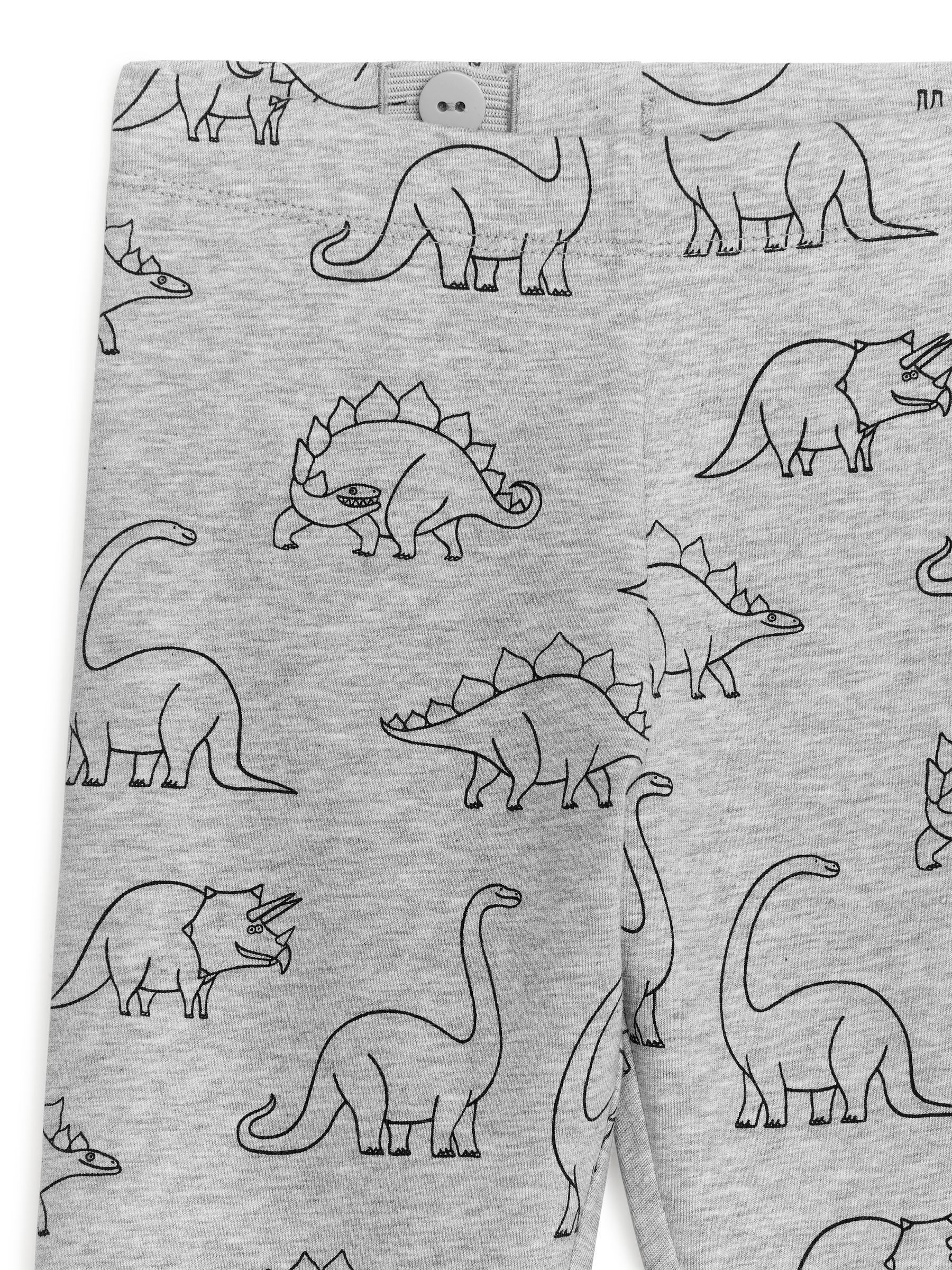 Leggings de punto - Gris/dinosaurio - Corte ajustado - Children - StillMedia/DescriptiveDetail - 3