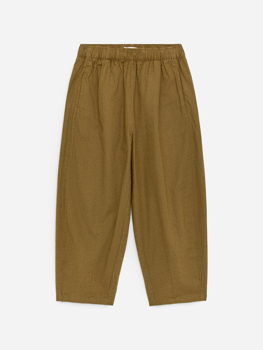 ARKET Girls  Barrel Trousers Green,  size 128