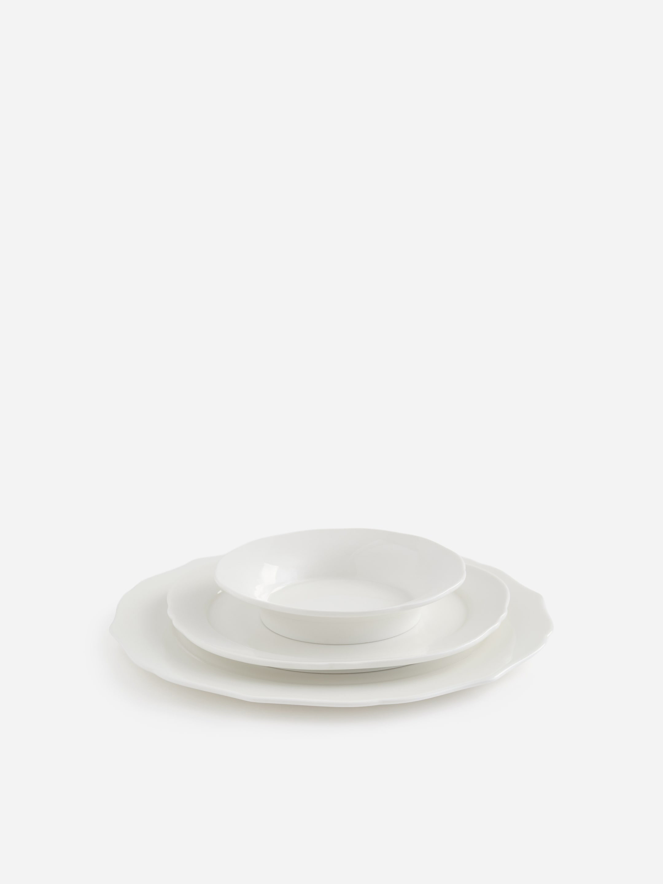 Set da 4 piatti piccoli Serax da 20 cm - Bianco - homeware - StillMedia/DescriptiveStillLife - 3