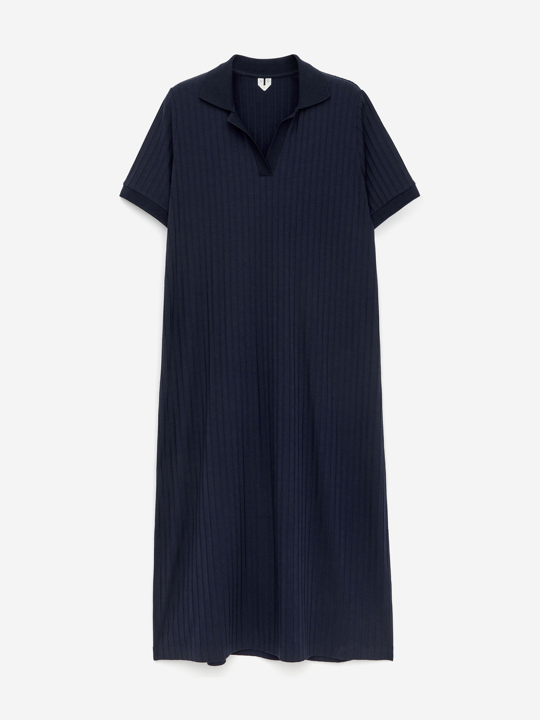 V-Neck Pleated Dress – Black – Women – ARKET WW