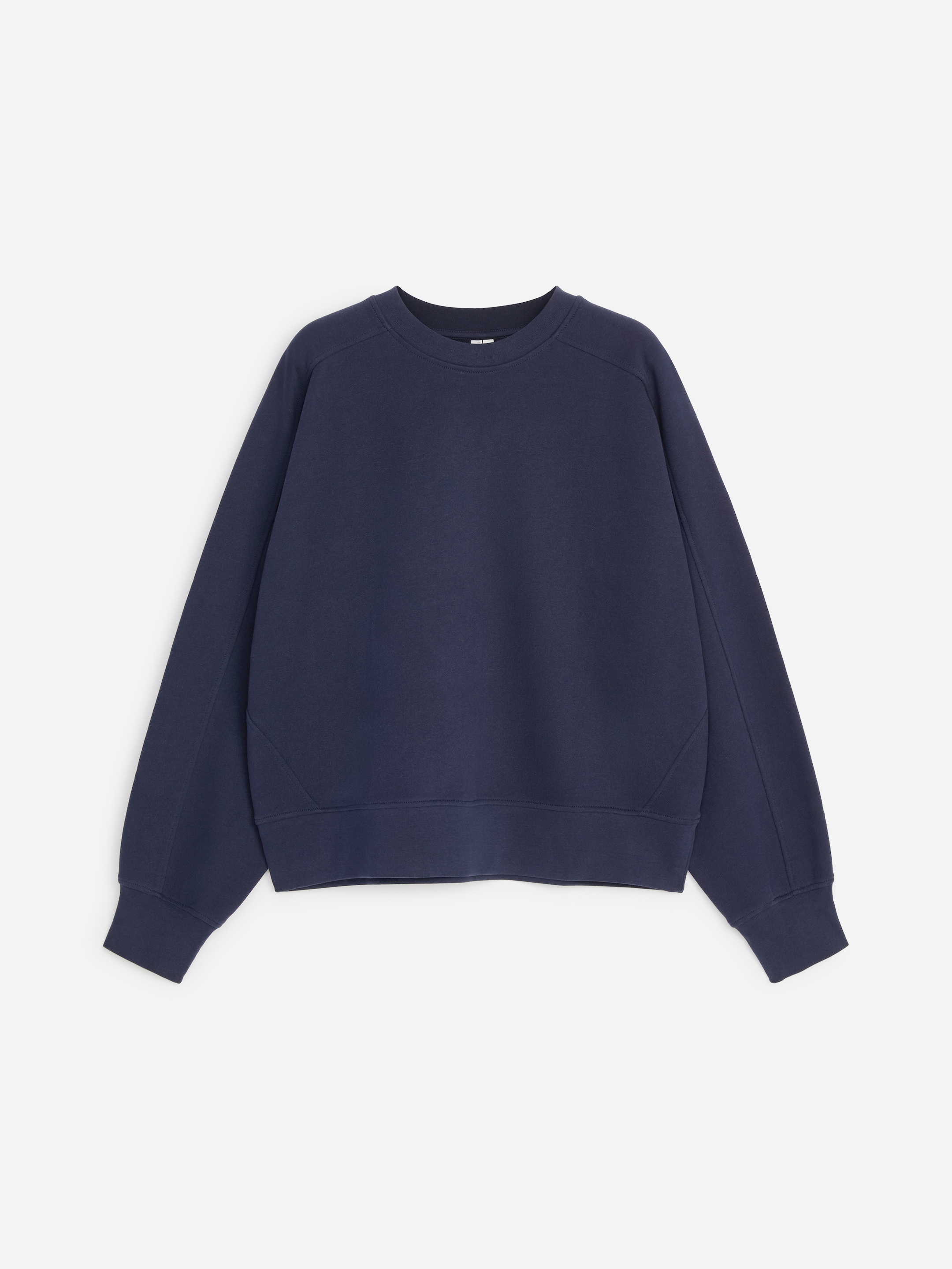 Terry Cotton Sweatshirt-Blue-19491