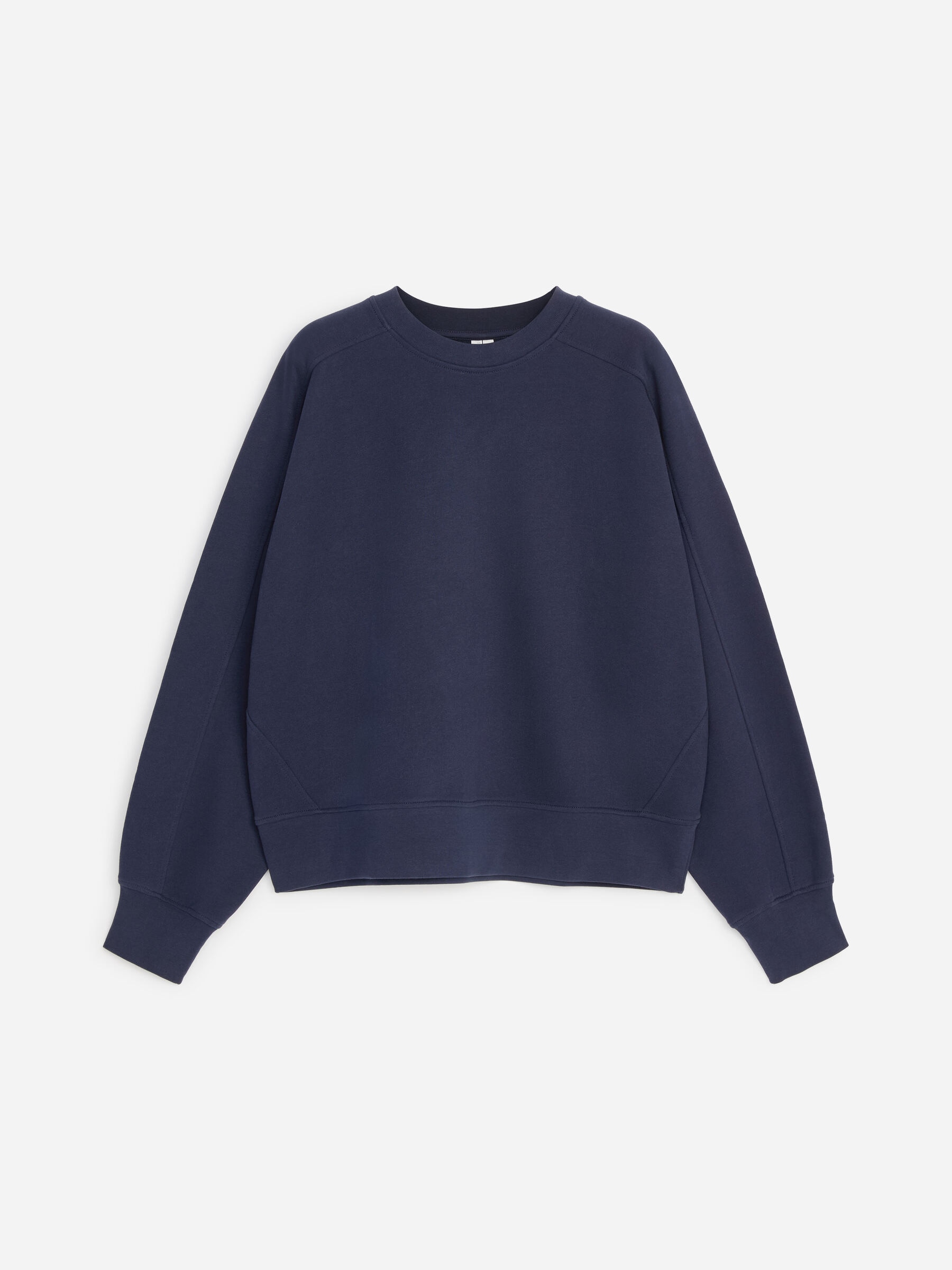 Terry Cotton Sweatshirt-#0A041F-19491